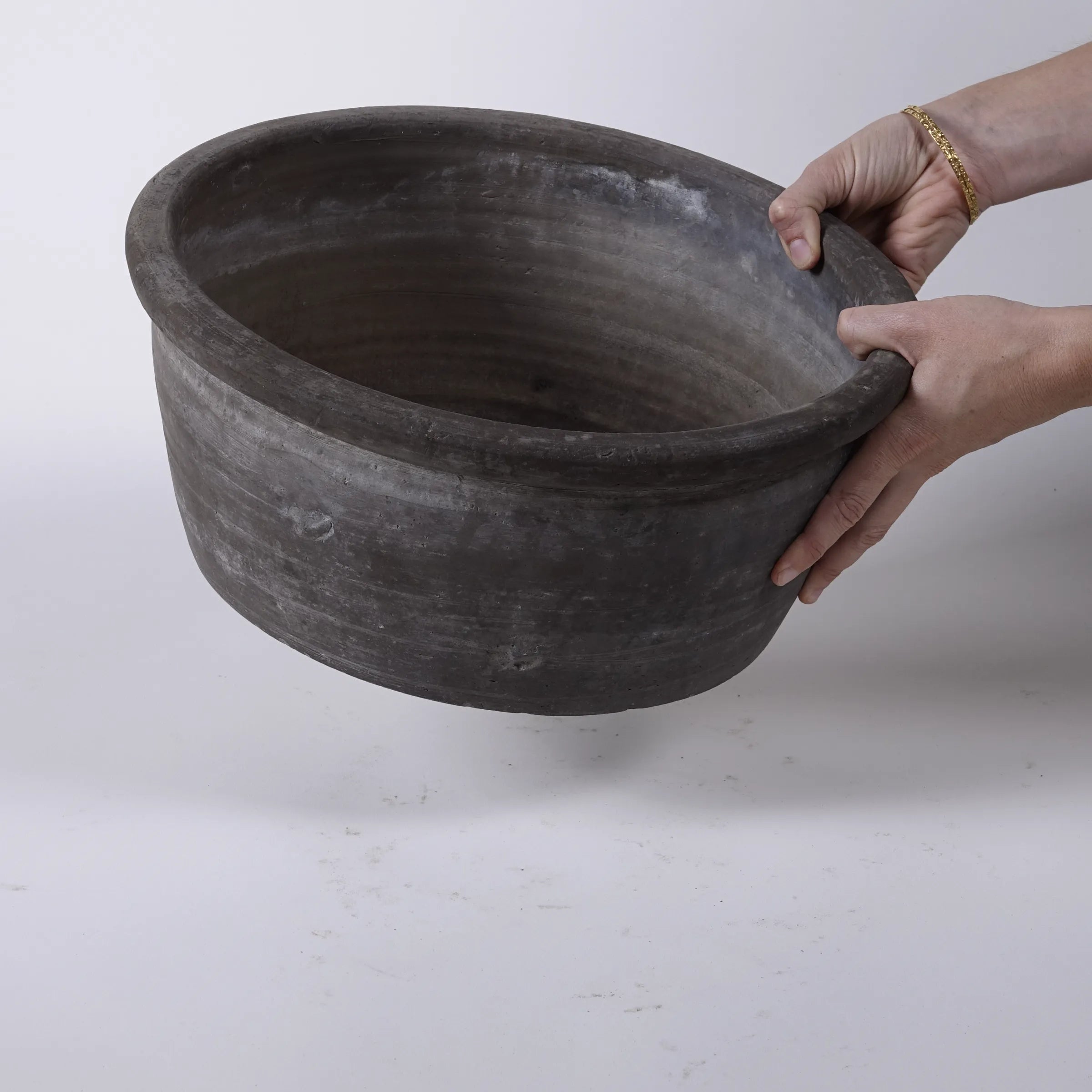 Sichuan - Ancien plat en terre cuite chinois n°1