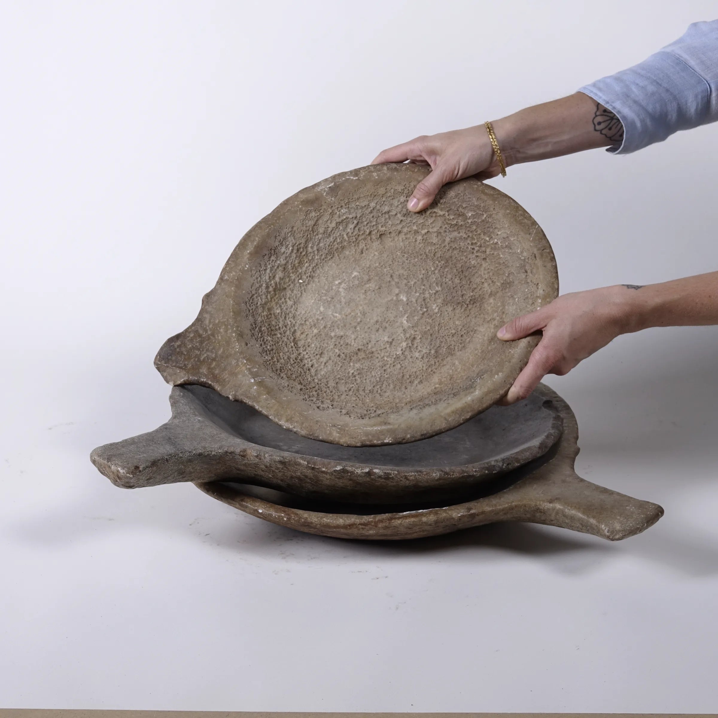 Parat - Plateau indien en marbre n°6