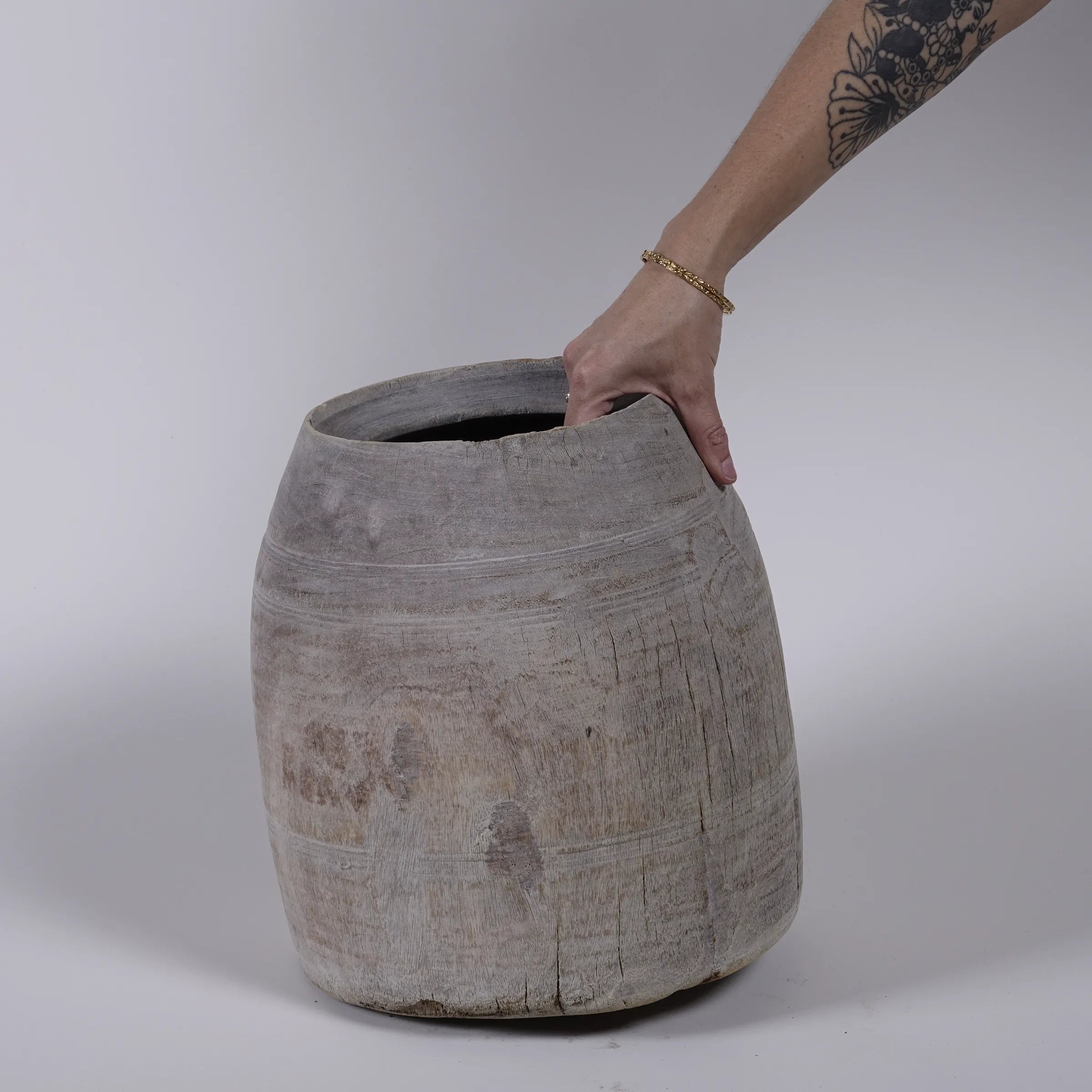 Modran - Grand pot en bois n°3