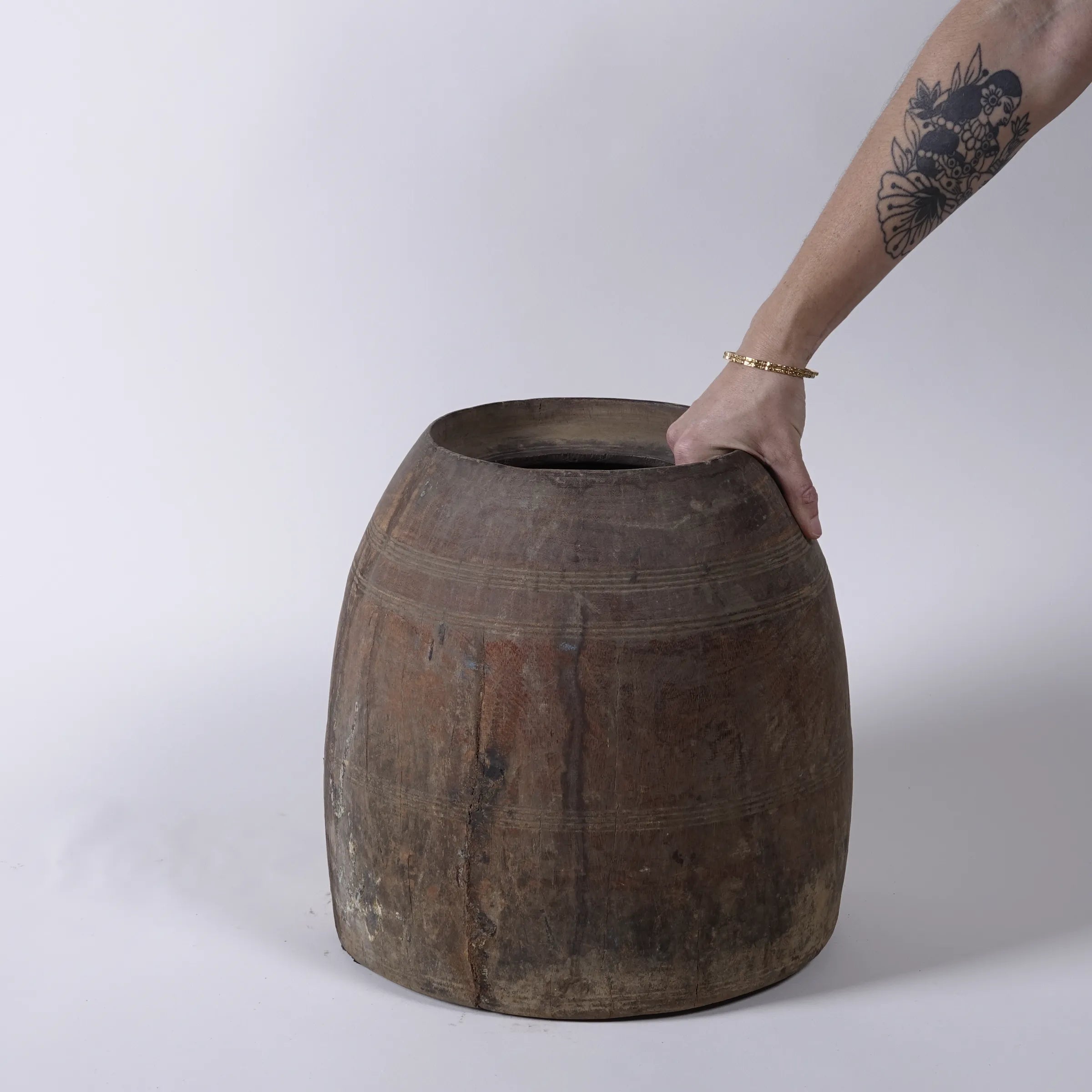 Modran - Grand pot en bois n°6