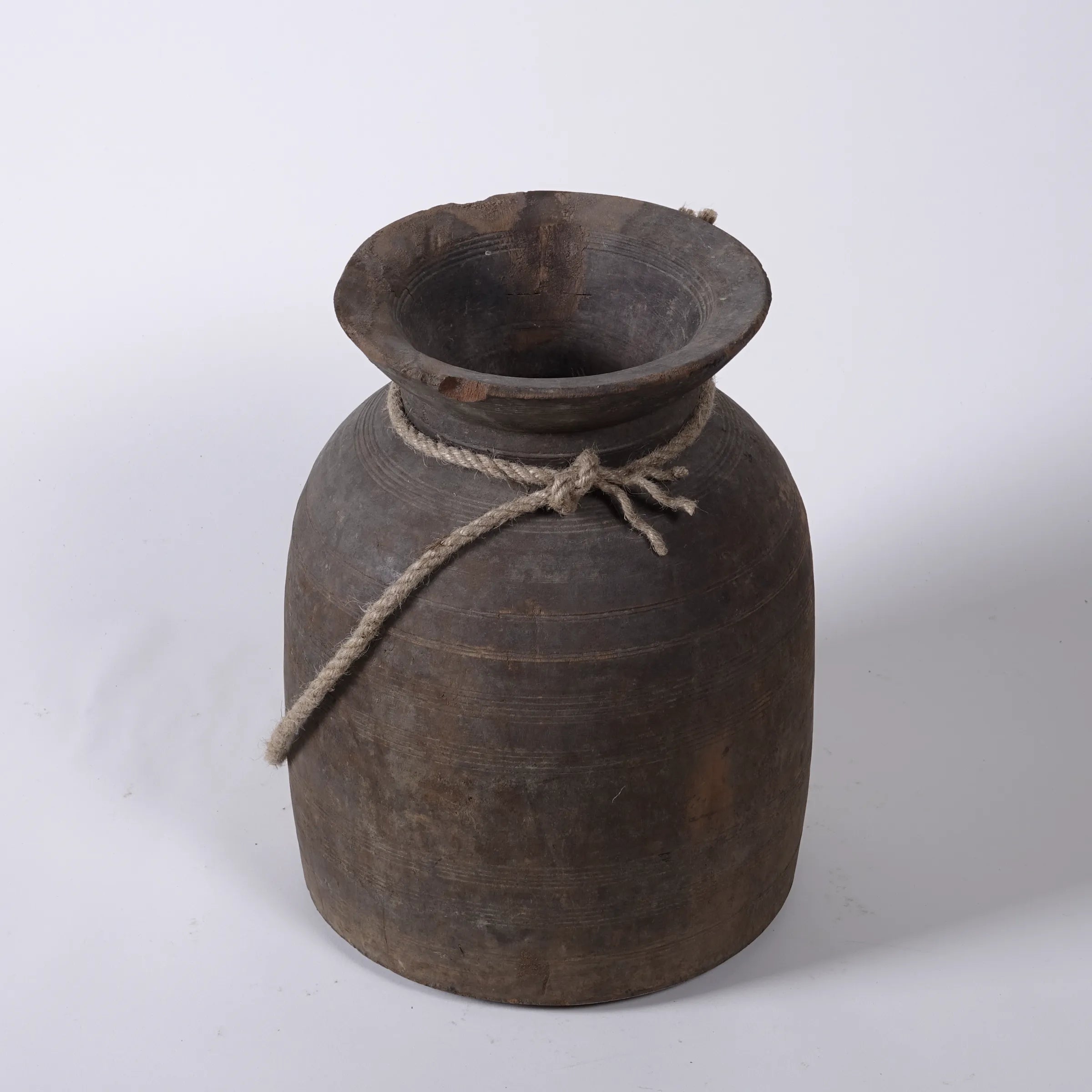 Tosh - Grand pot de l'Himachal en bois n°35