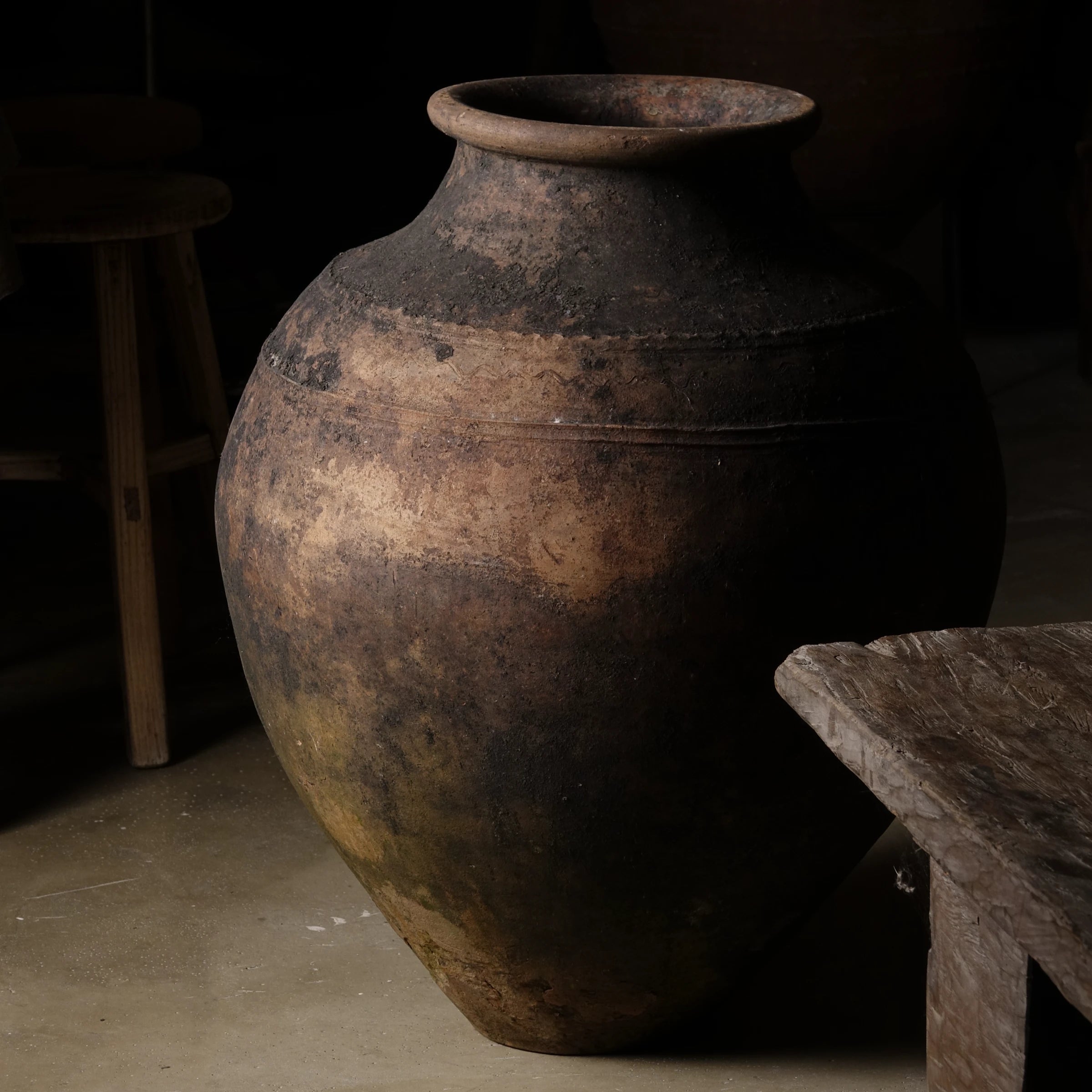 Alentejo - Jarre à huile portugaise du 19ème siècle n°4