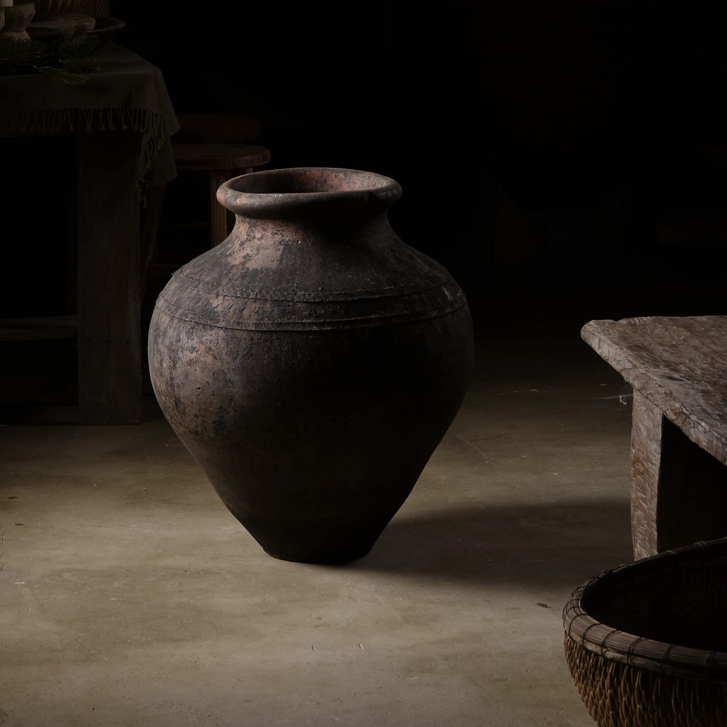 Alentejo - Jarre à huile portugaise du 19ème siècle n°3