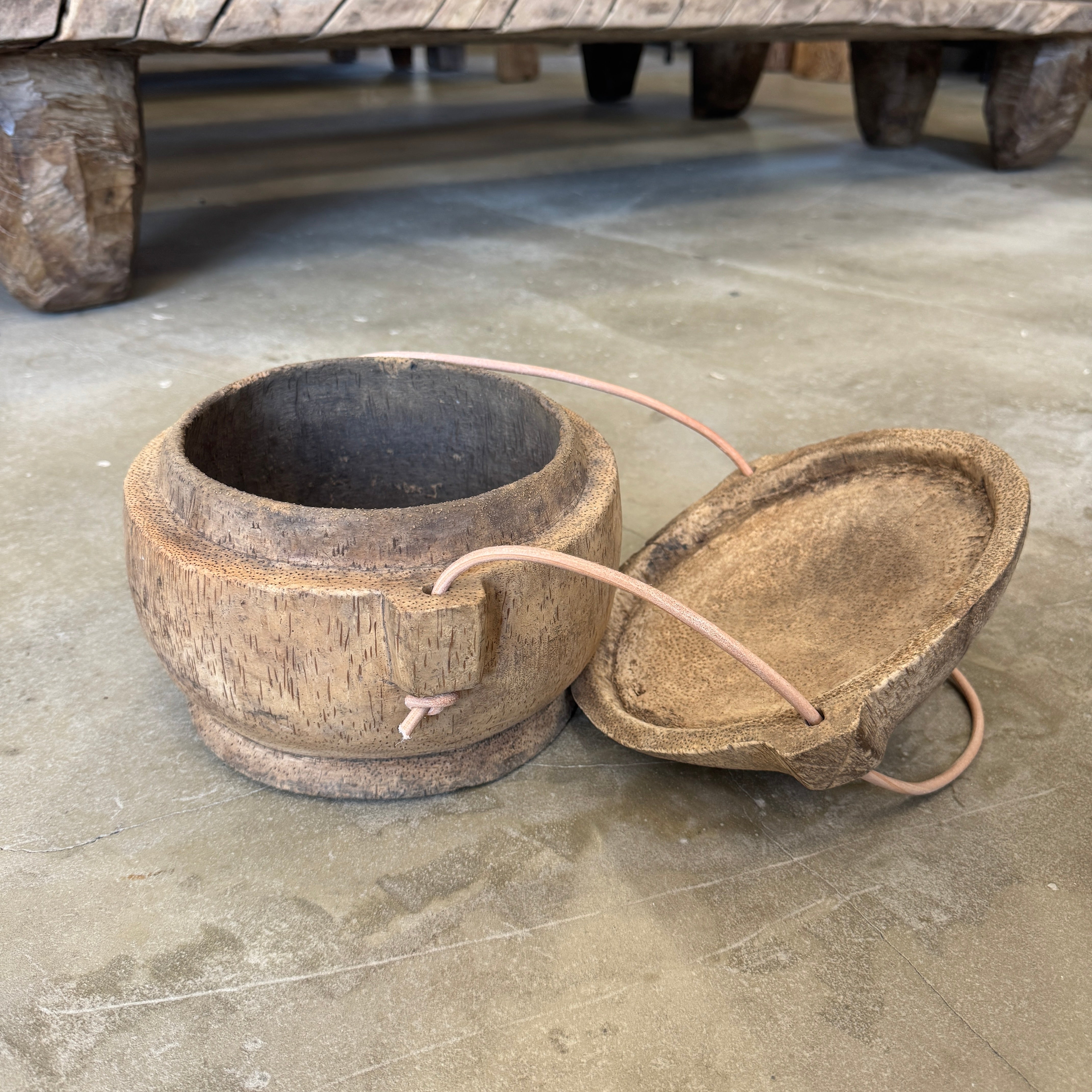 Meishan – Ancienne boîte chinoise en bambou n°7