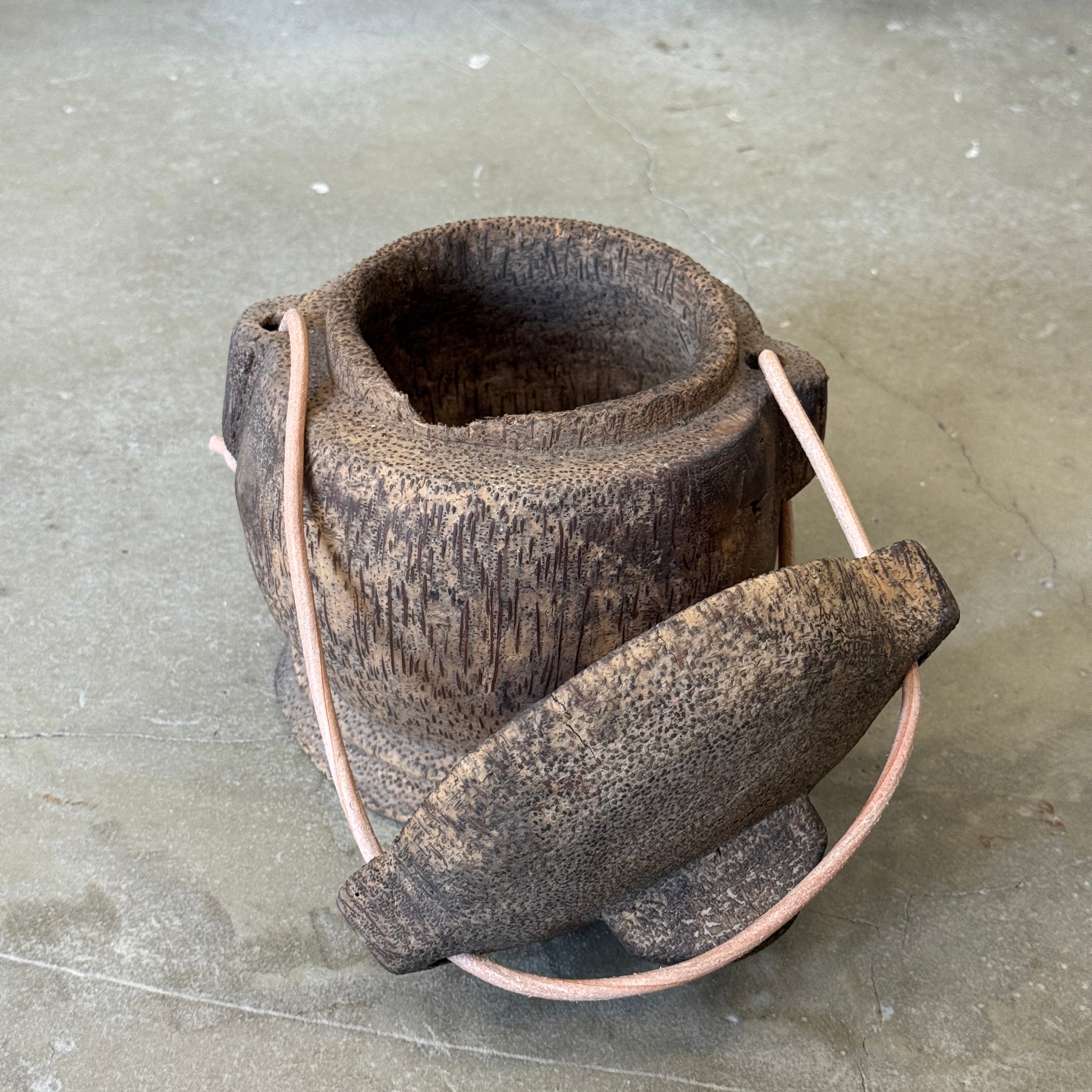 Meishan – Ancienne boîte chinoise en bambou n°10