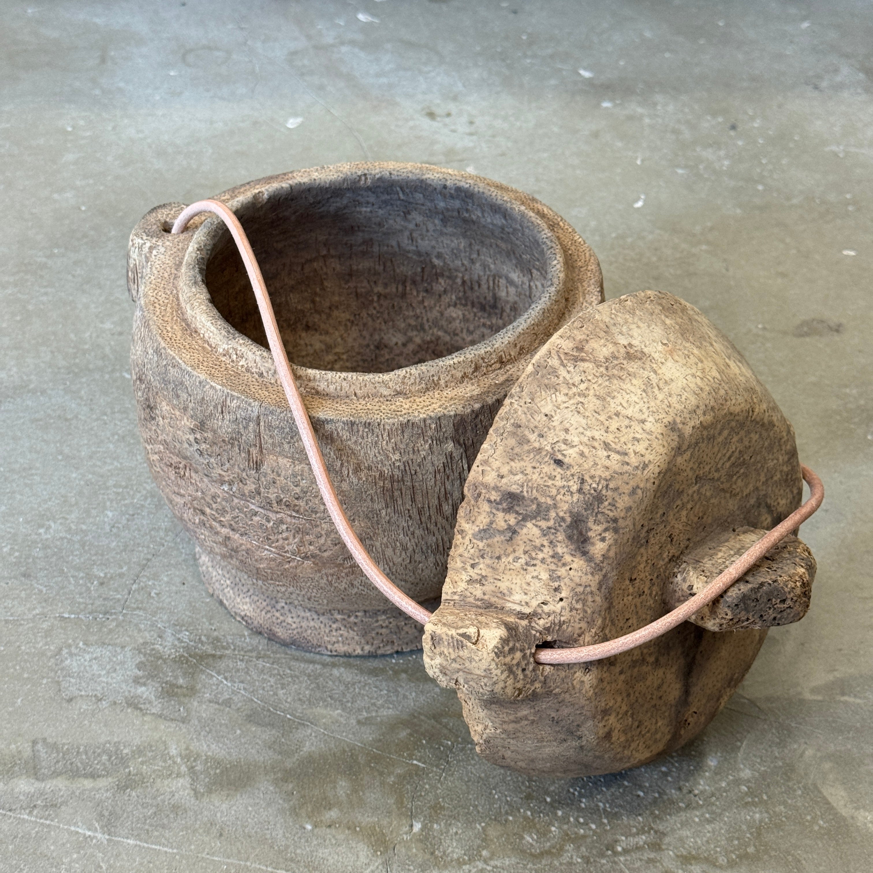 Meishan – Ancienne boîte chinoise en bambou n°1