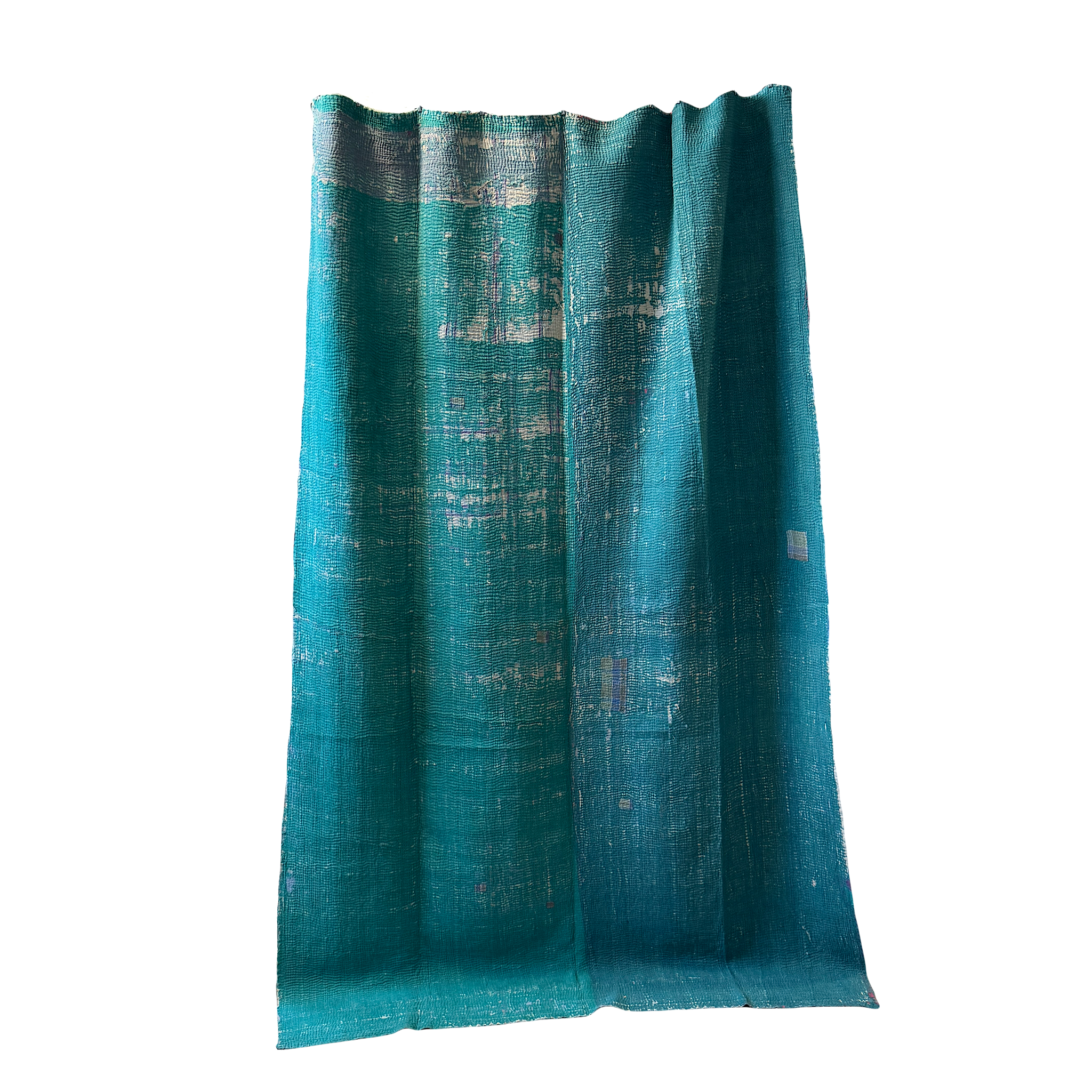 Kantha - Couvre-lit ancien fait-main n°1