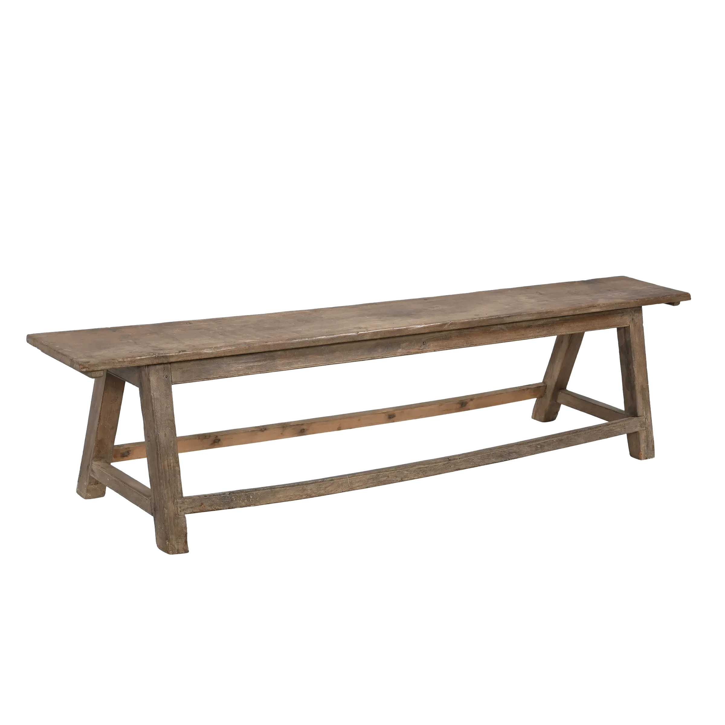 Kota – Banc en teck ancien