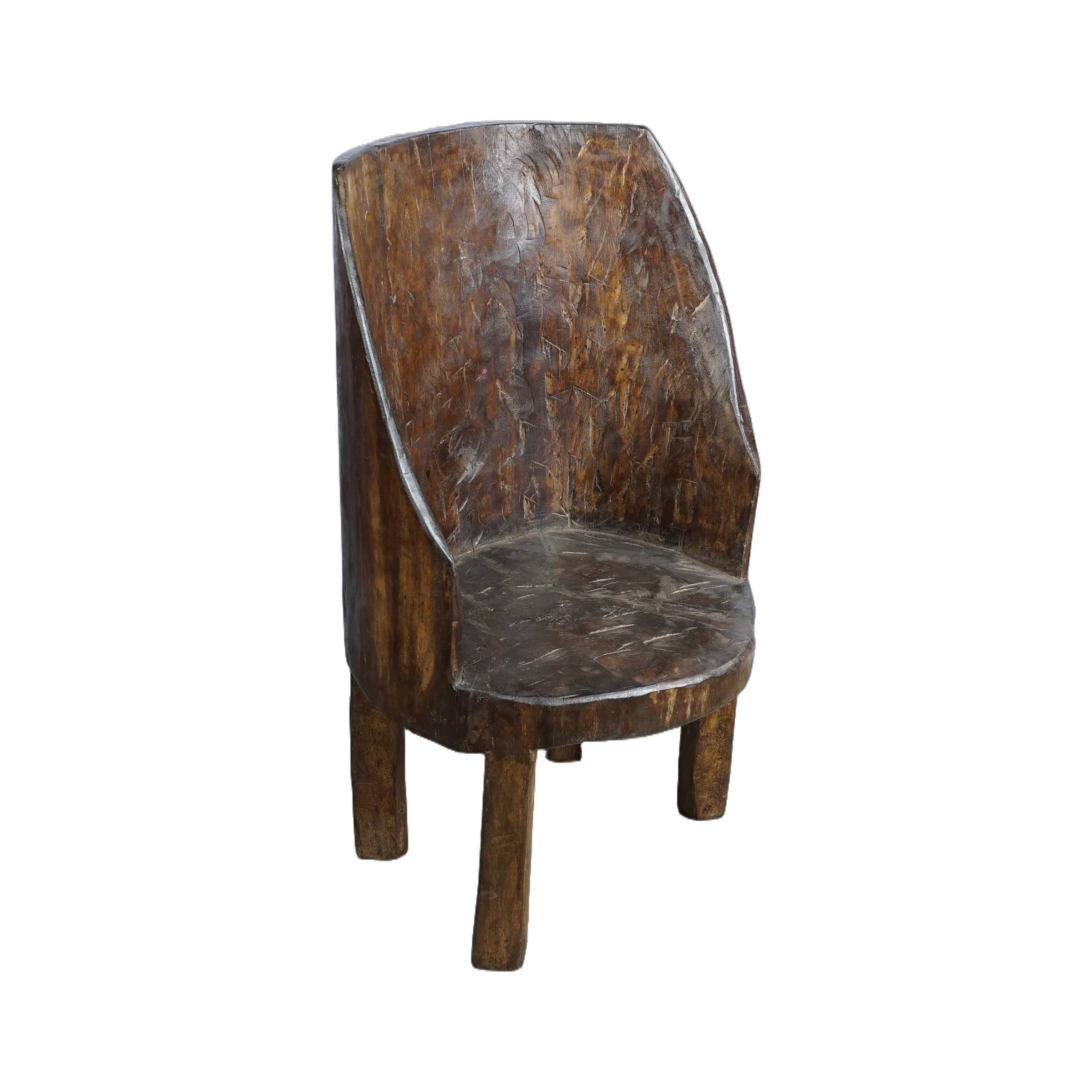 Lokong - Chaise Naga en bois n°5 - vue 8