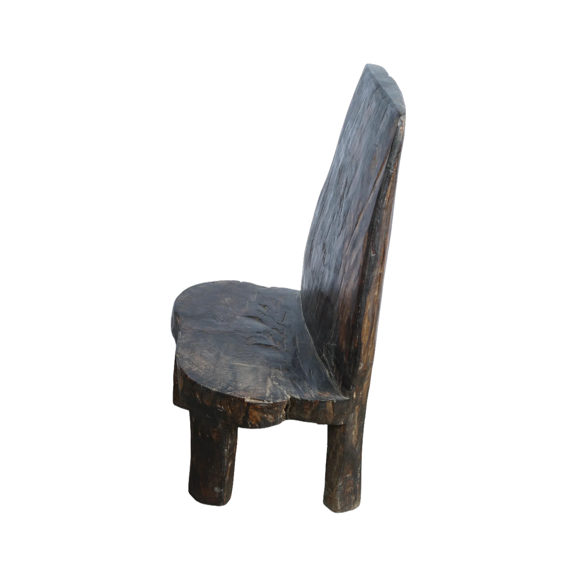 Lokong - Chaise Naga en bois n°6 - vue 3