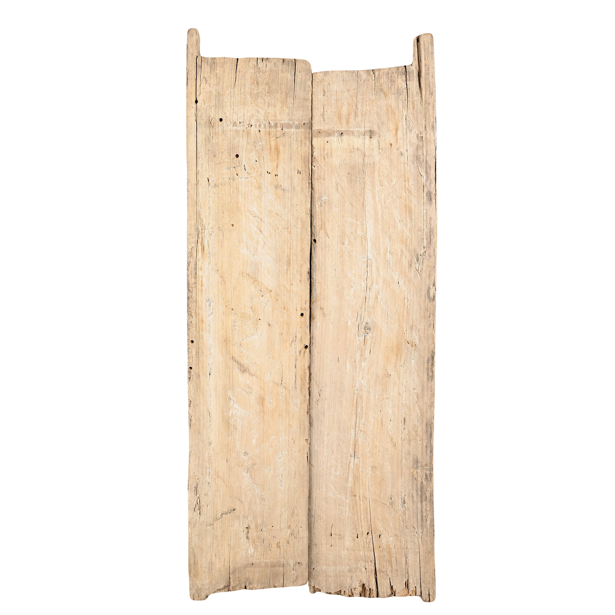 Tuimei - Porte tribale du Nagaland en bois massif