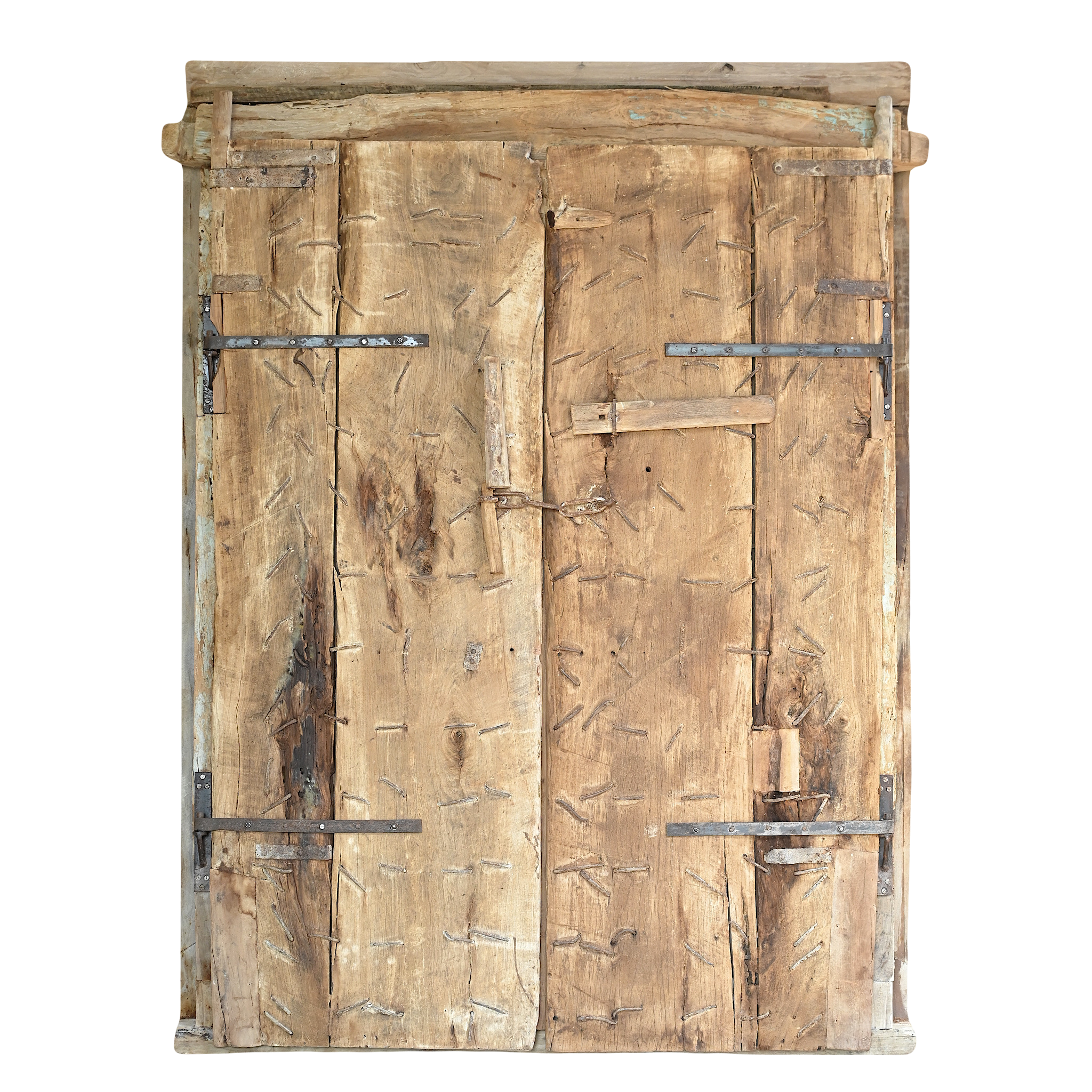 Dharnok - Ancienne porte indienne en bois massif