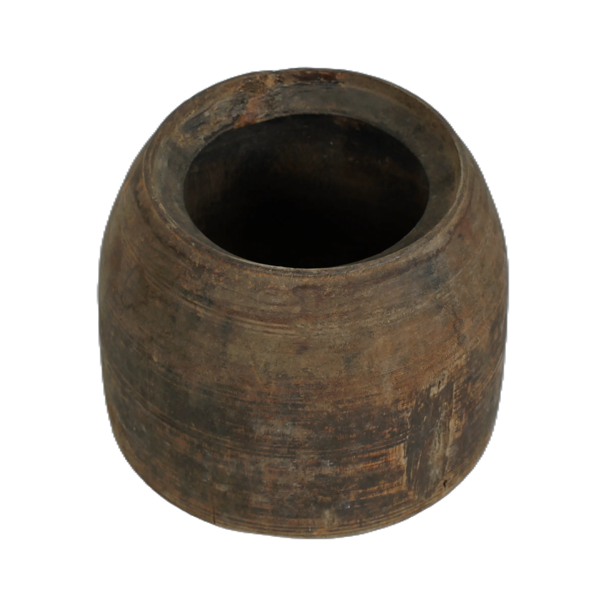 Mana - Pot ancien en bois n°29 - vue 4