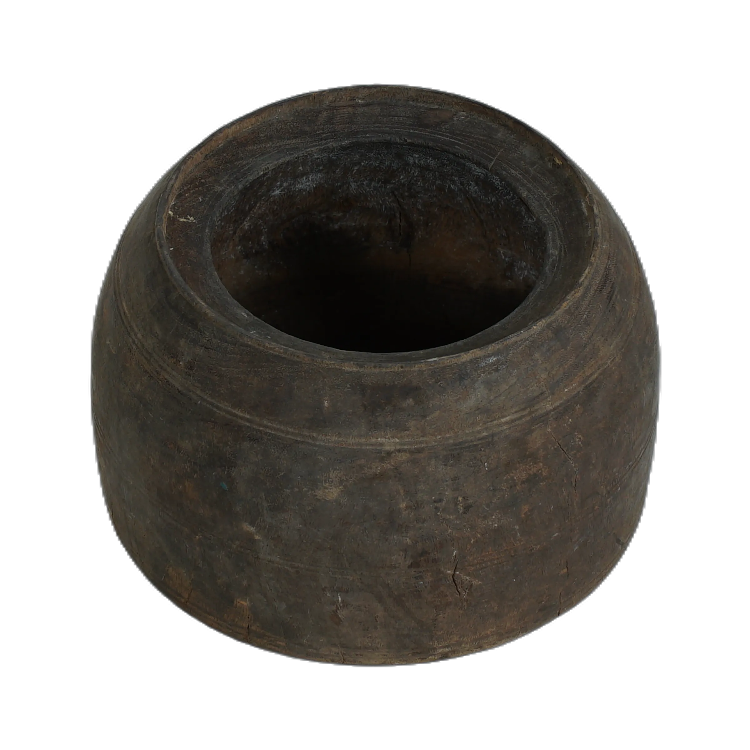Mana - Pot ancien en bois n°30 - vue 4