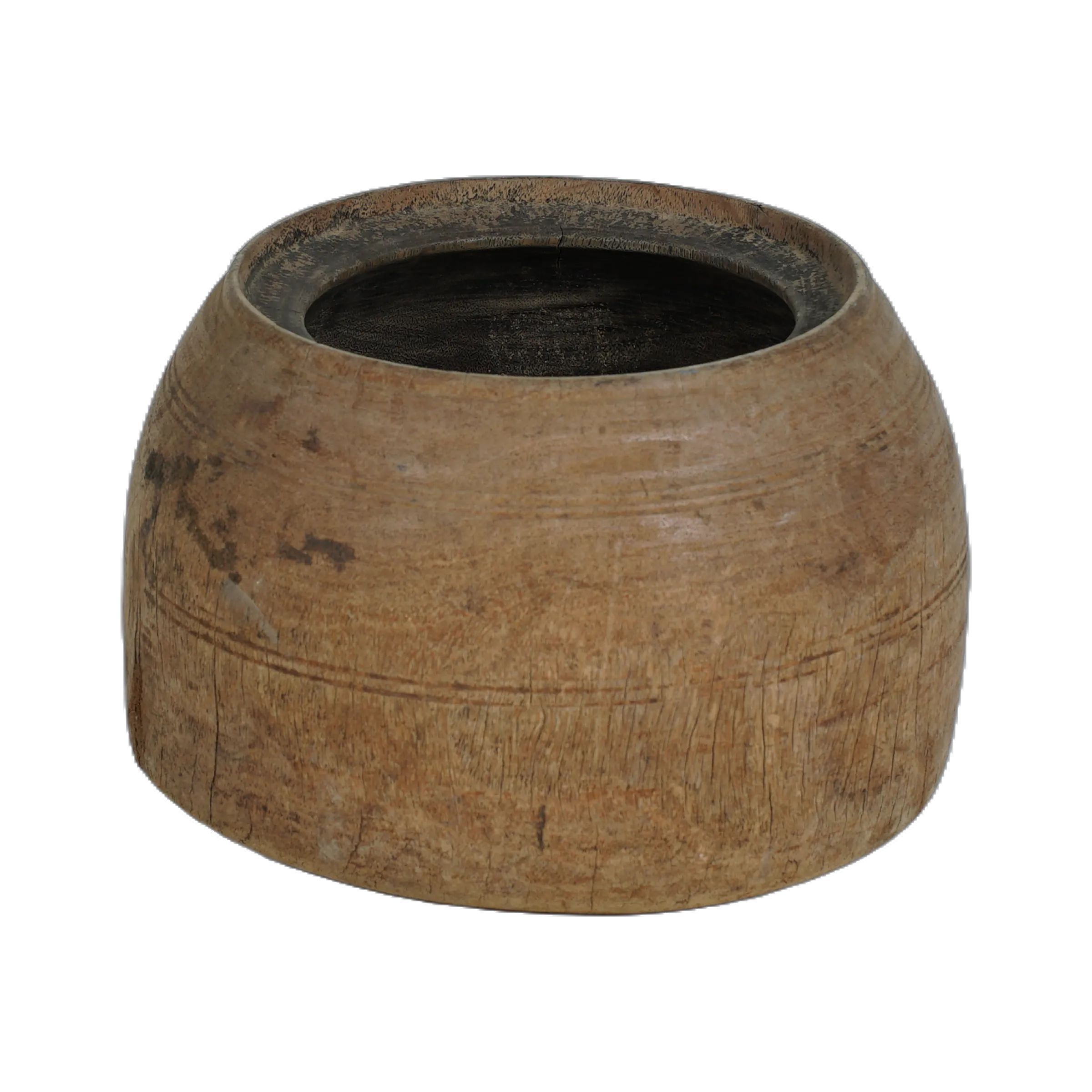 Mana - Pot ancien en bois n°31