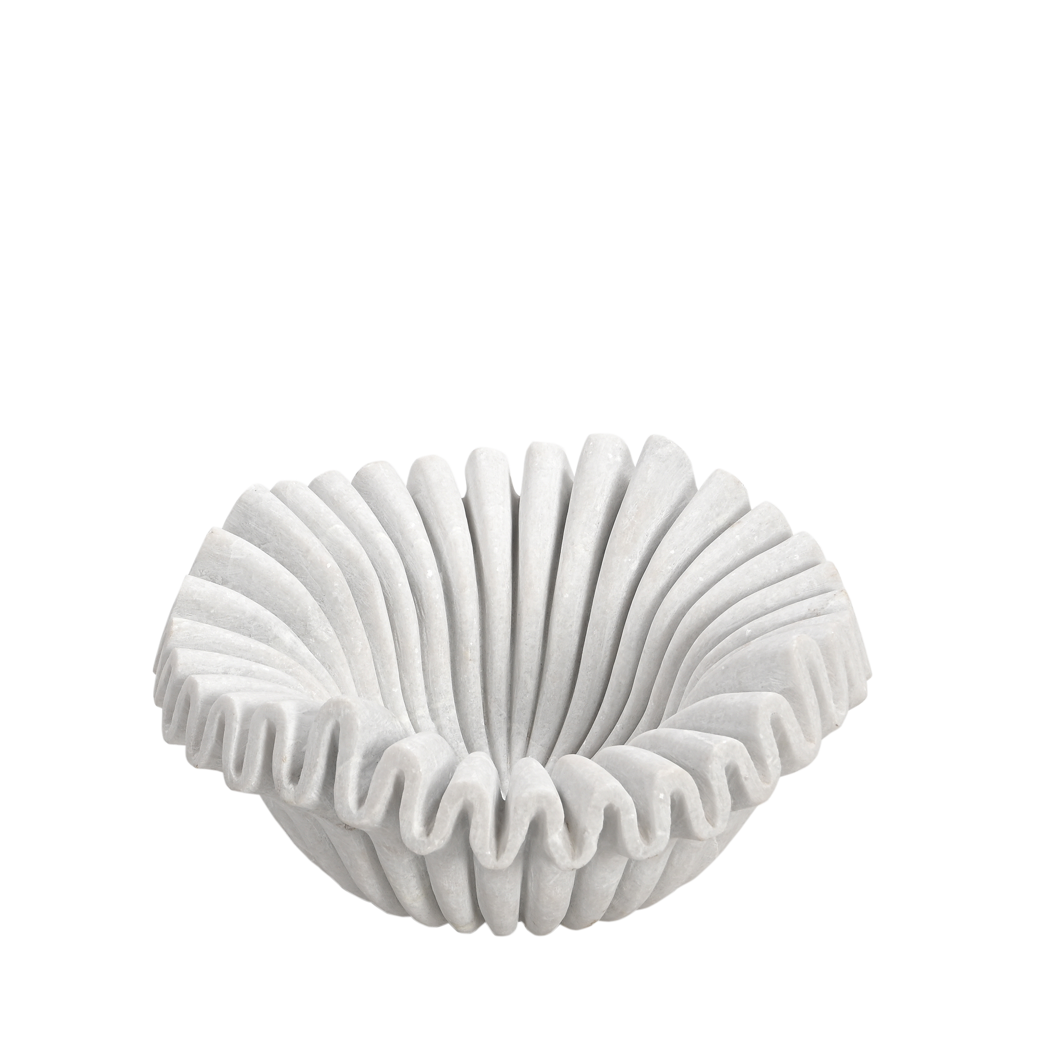 Makrana - Assiette en marbre sculpté n°7