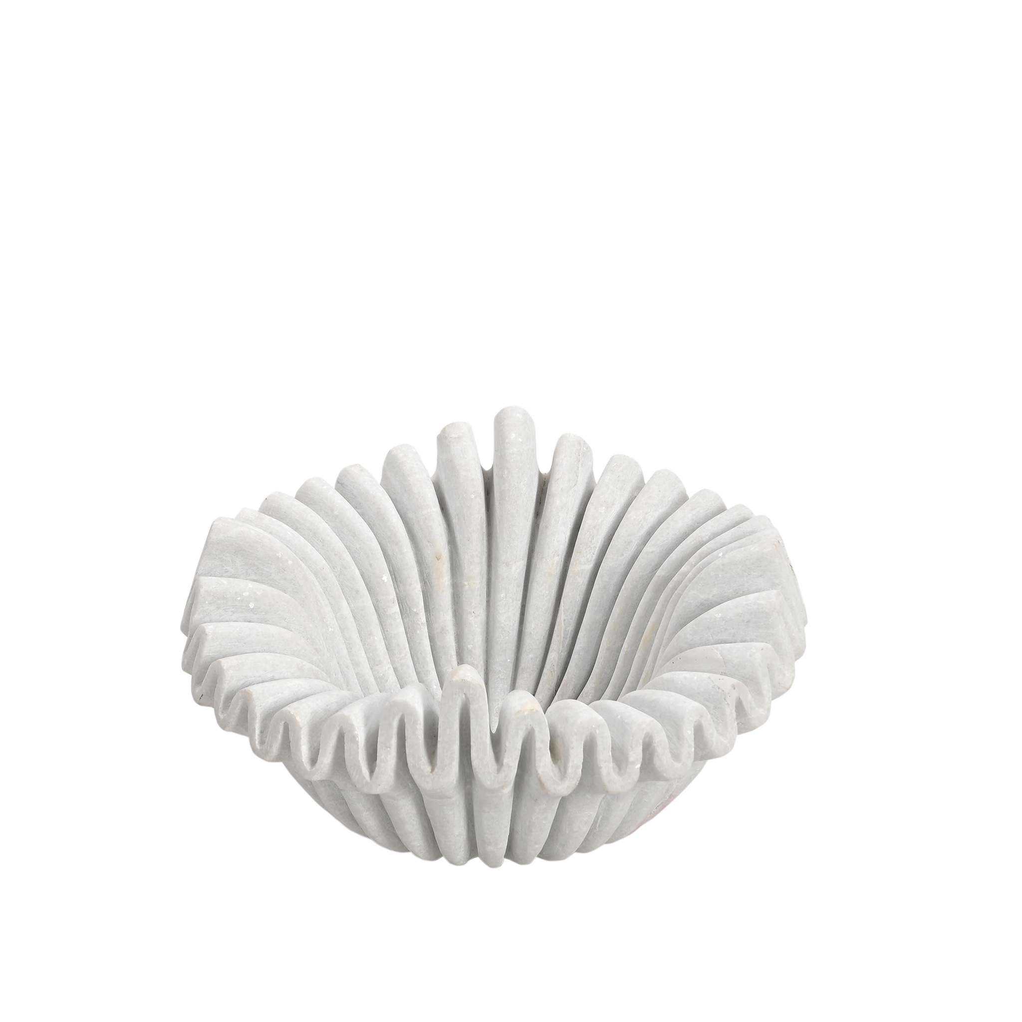 Makrana - Assiette en marbre sculpté n°7