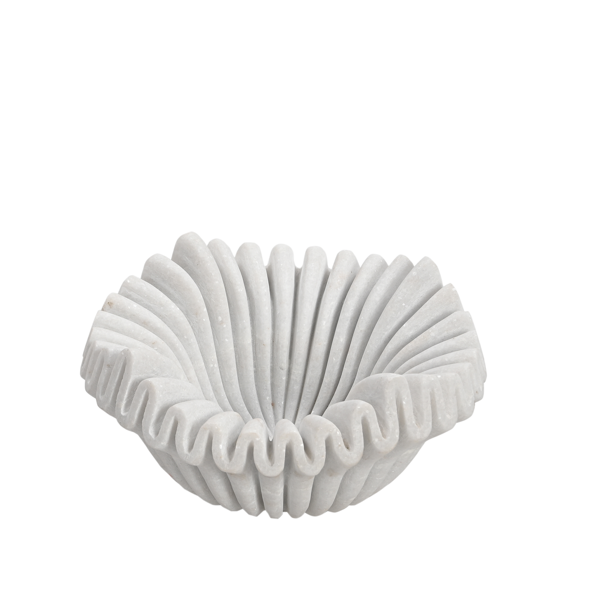 Makrana - Assiette en marbre sculpté n°7