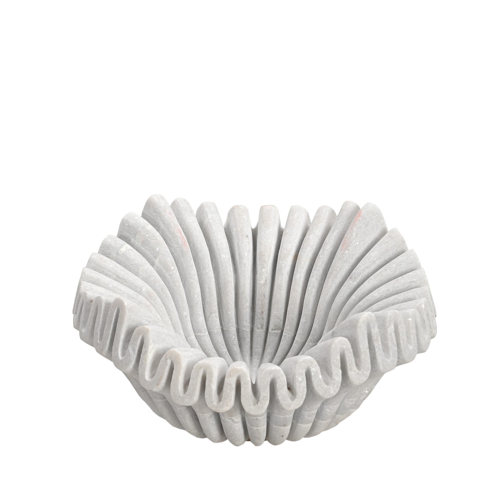Makrana - Assiette en marbre sculpté n°7