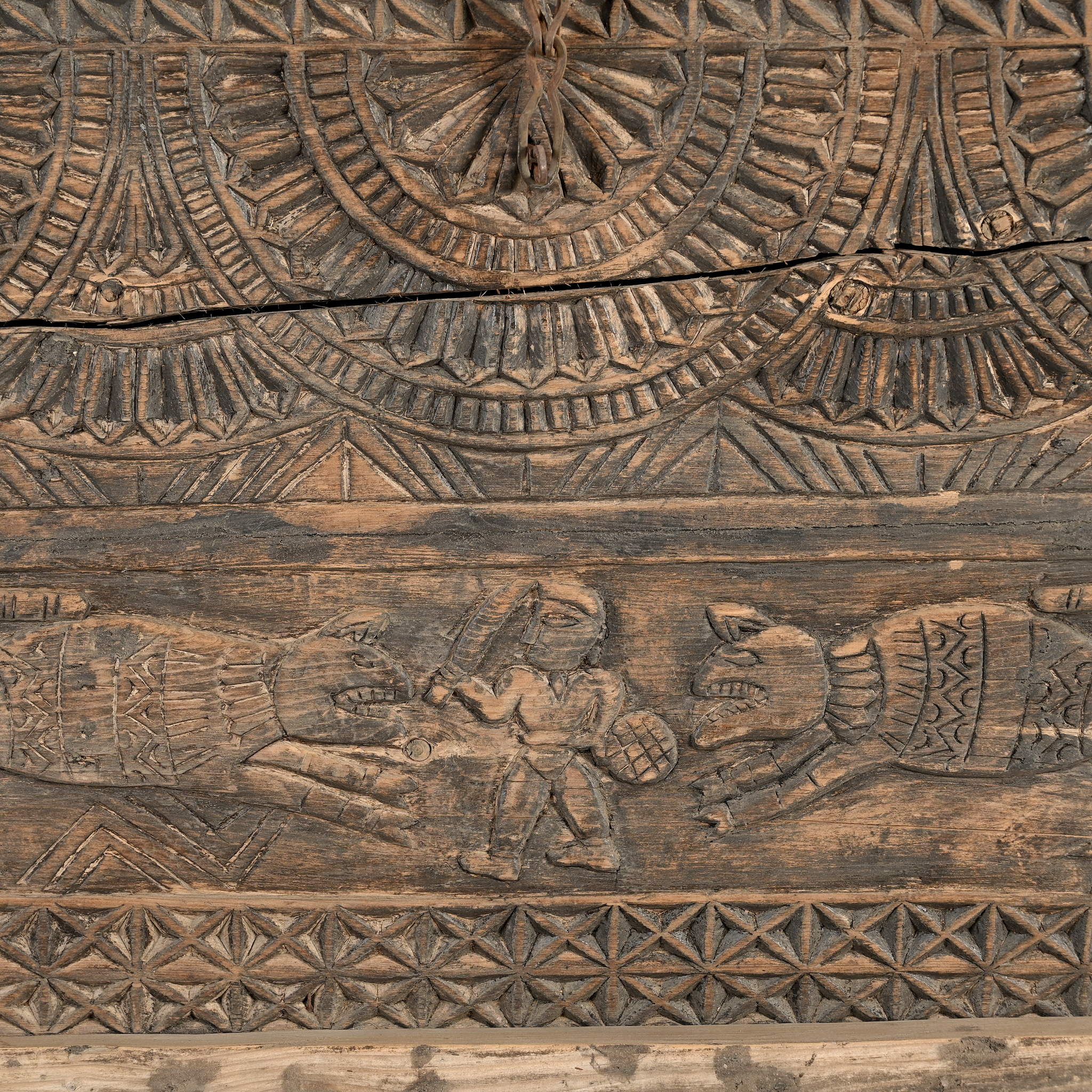 Sandook - Ancien coffre de l'Himachal n°8