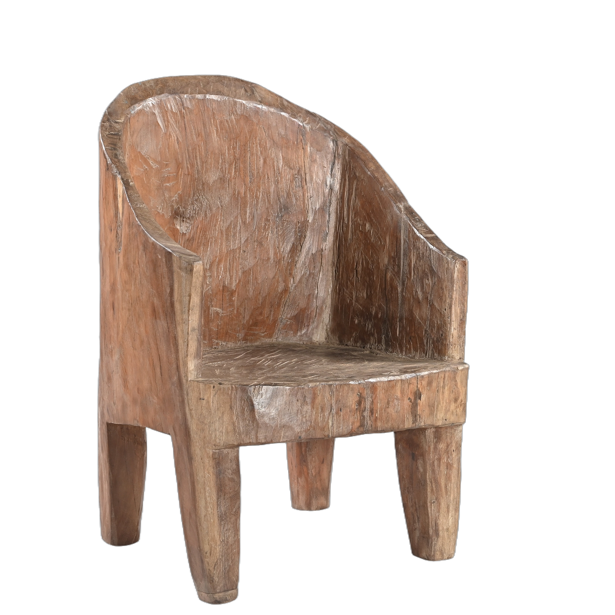 Lokong - Fauteuil Naga en bois n°11