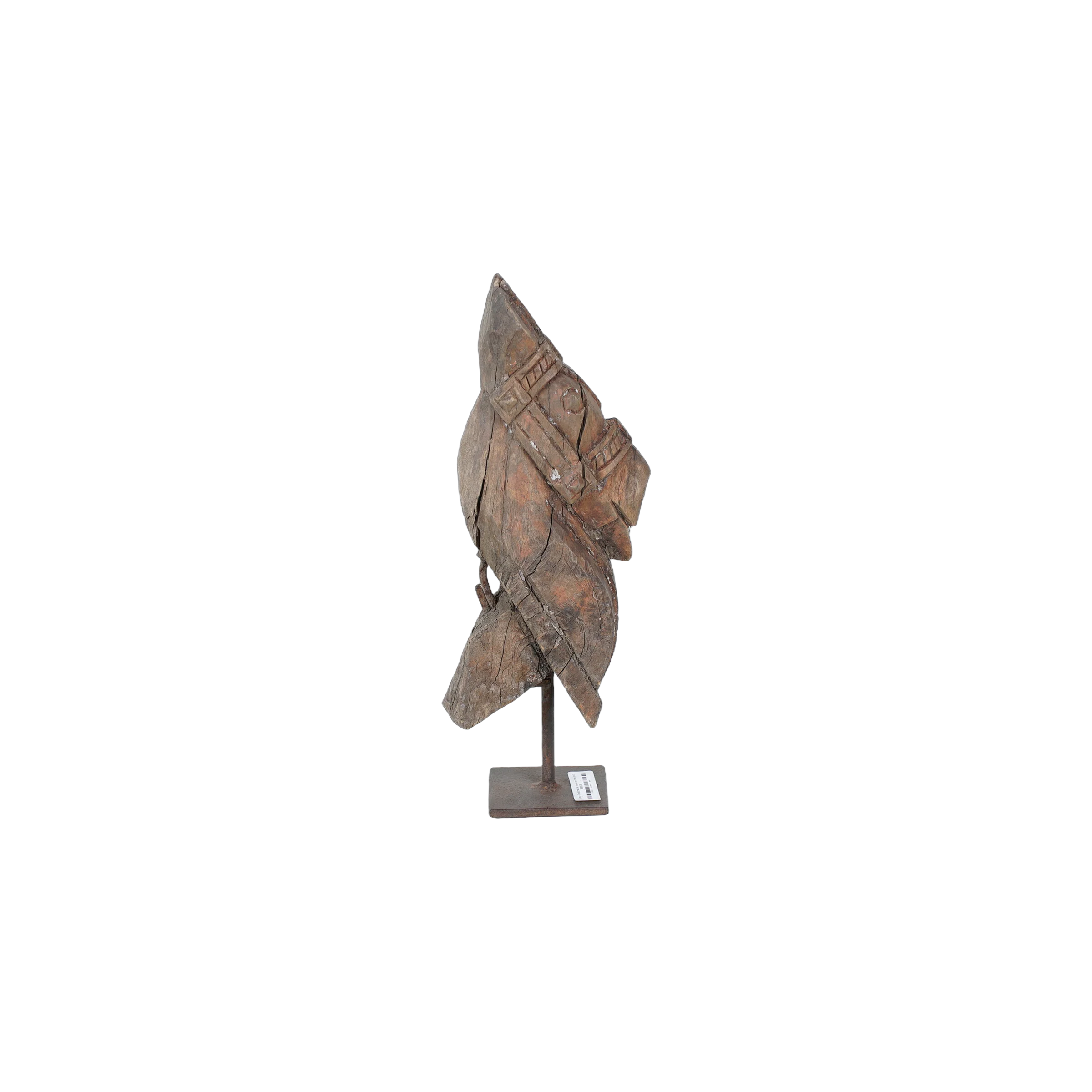 Tejas - Protomé de cheval en bois n°41