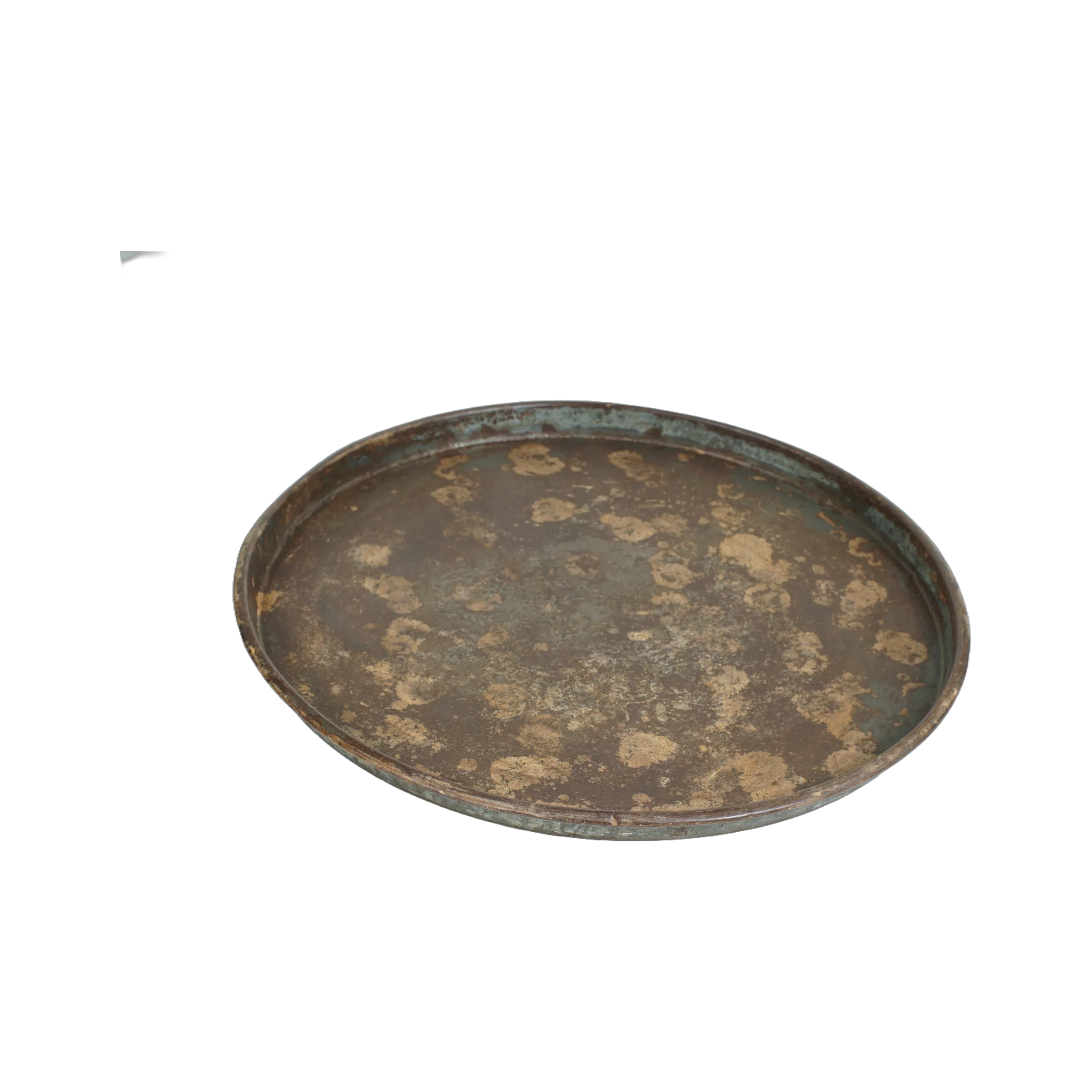 Thali - Grand plateau rond en métal n°1 - vue 3