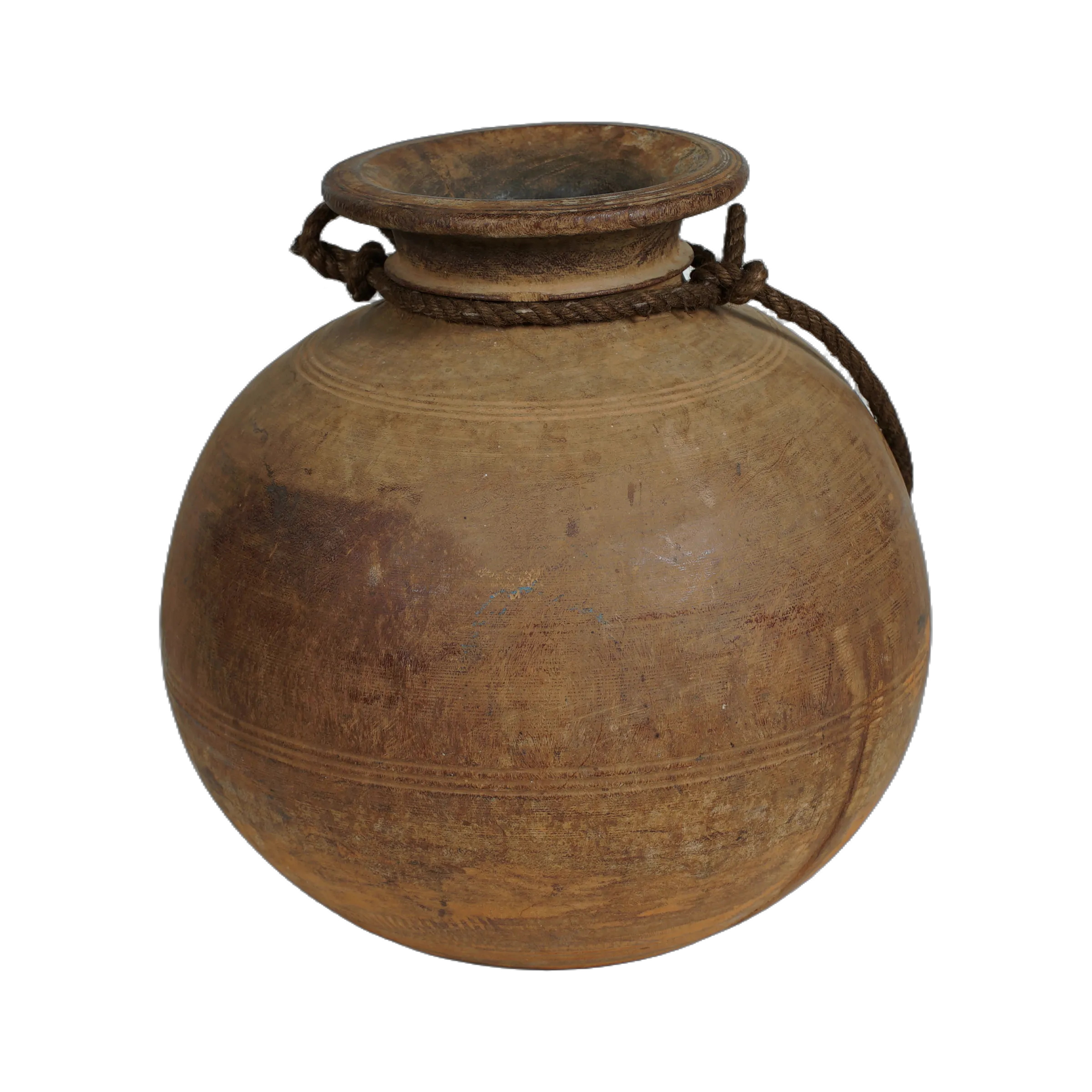 Tosh - Pot ancien en bois n°2 - vue 6