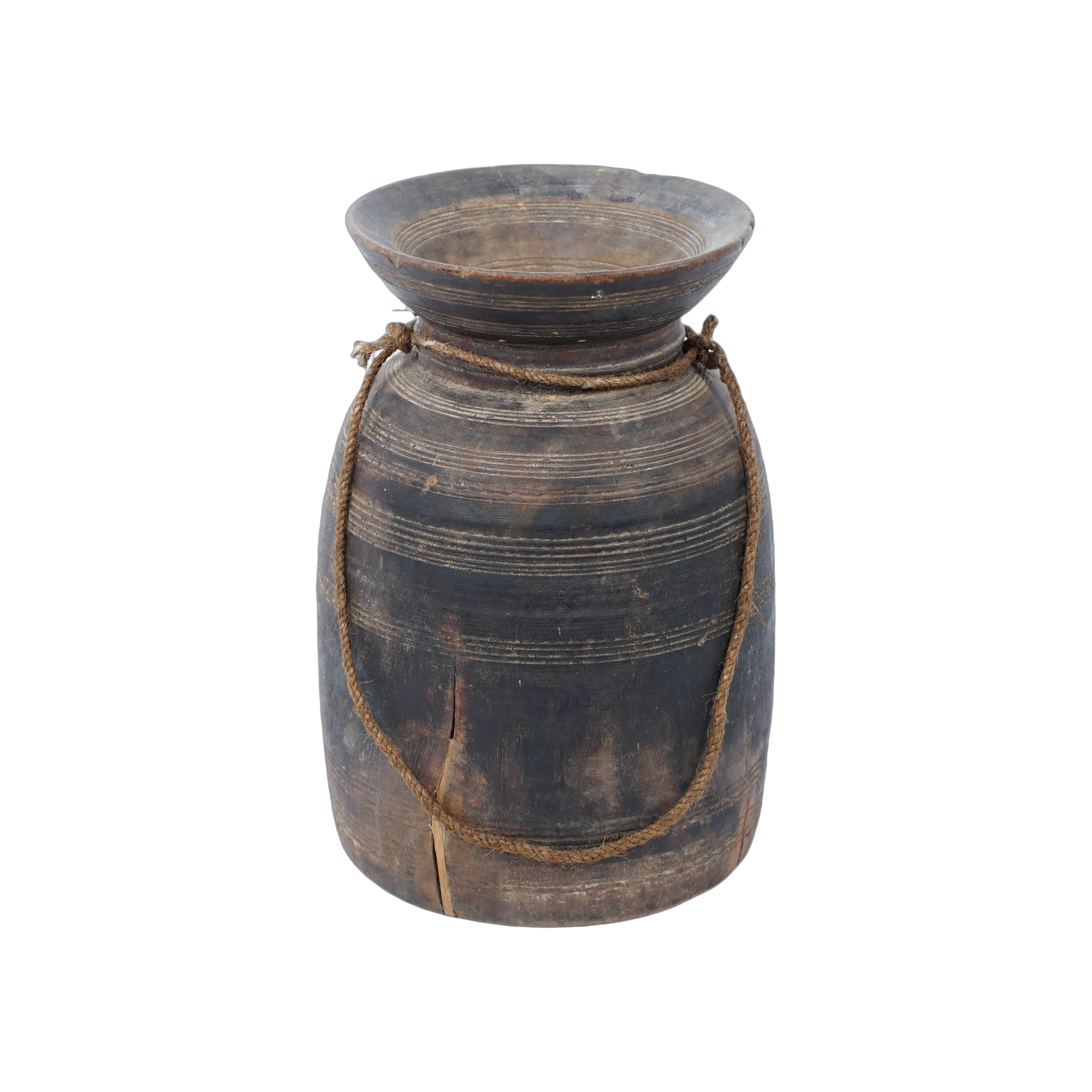 Tosh - Pot ancien en bois n°7