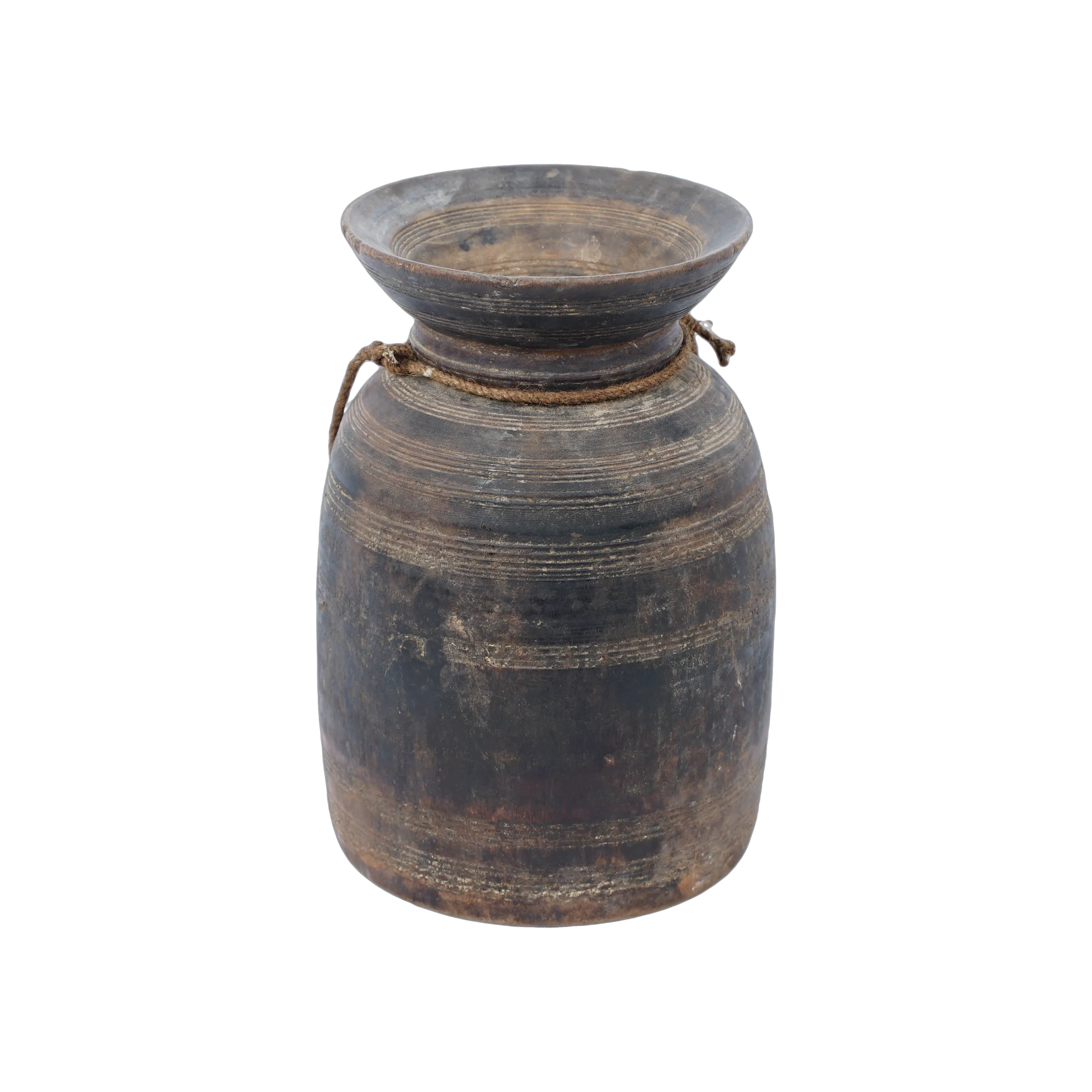 Tosh - Pot ancien en bois n°7 - vue 3