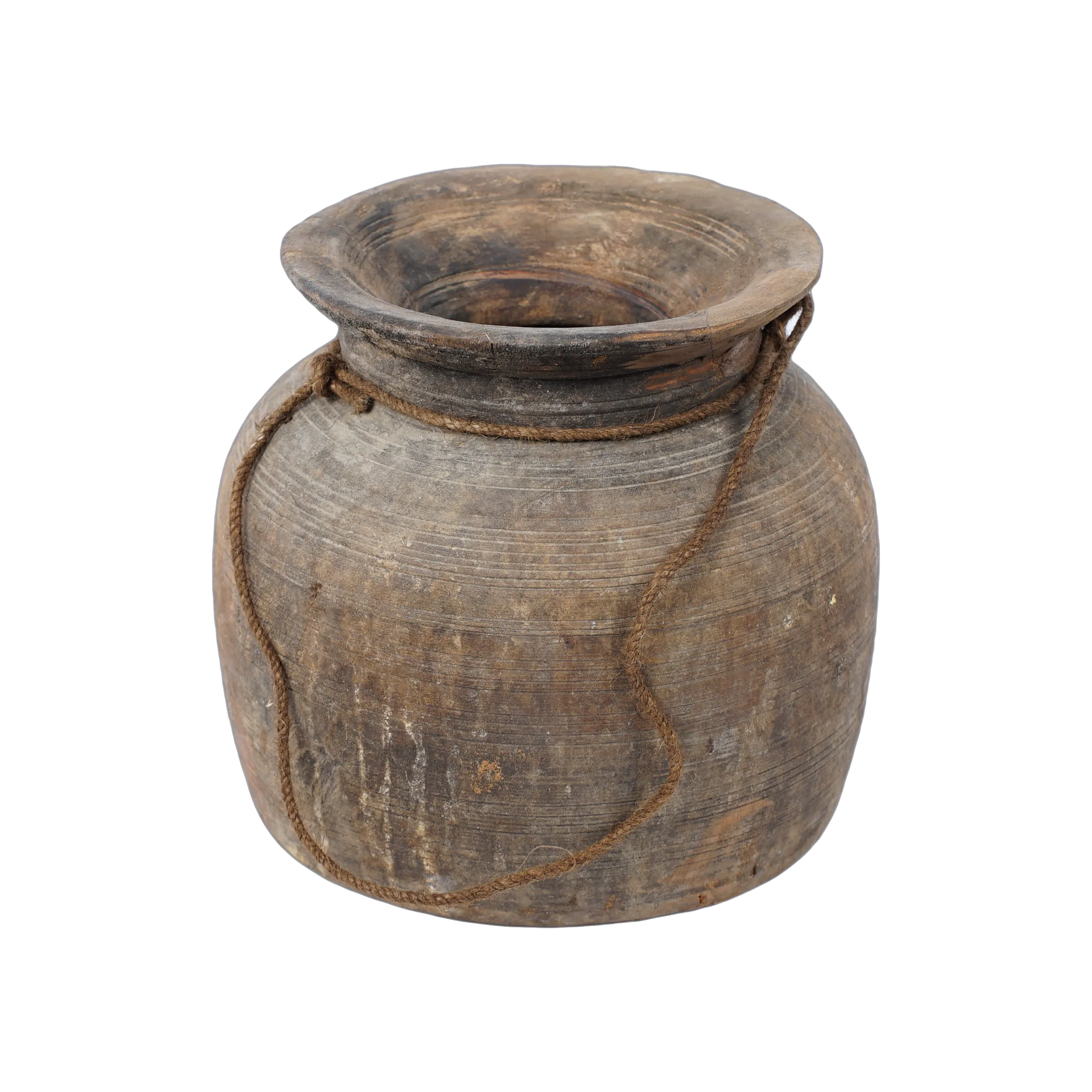 Tosh - Pot ancien en bois n°9