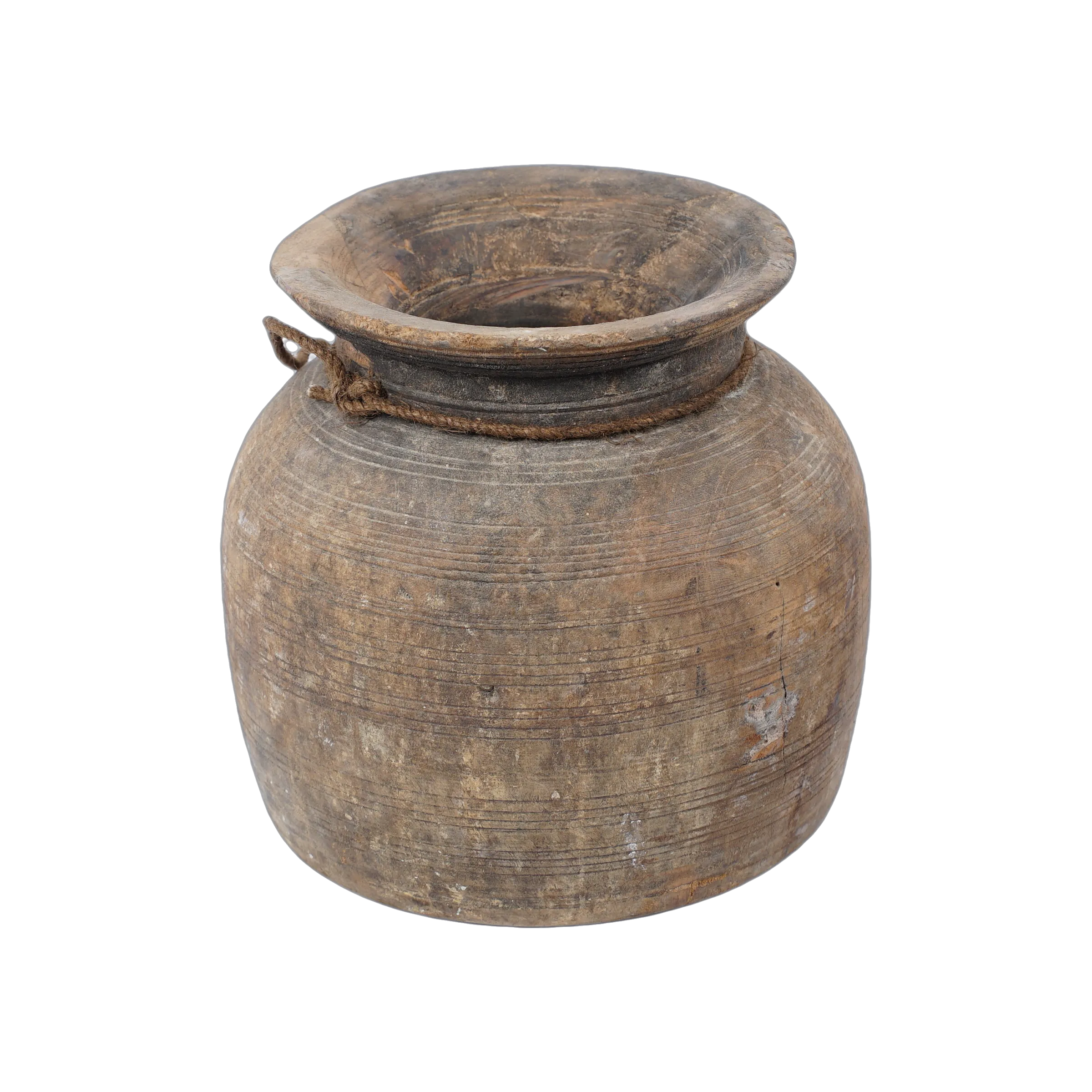 Tosh - Pot ancien en bois n°9 - vue 3