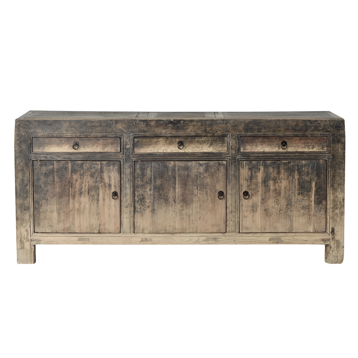 Qingdao - Buffet chinois ancien en orme massif n°44