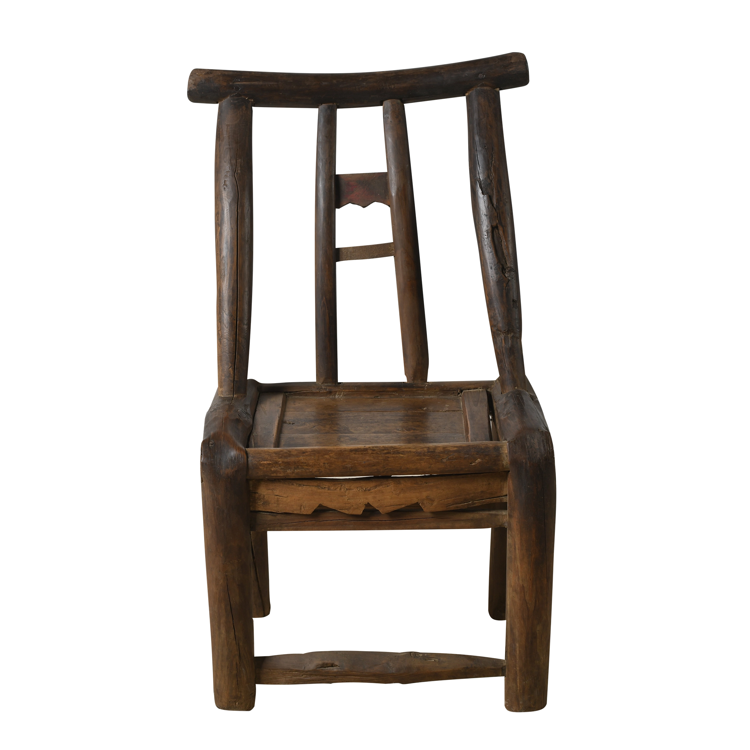 Haizi – Chaise d’enfant chinoise ancienne en orme n°7