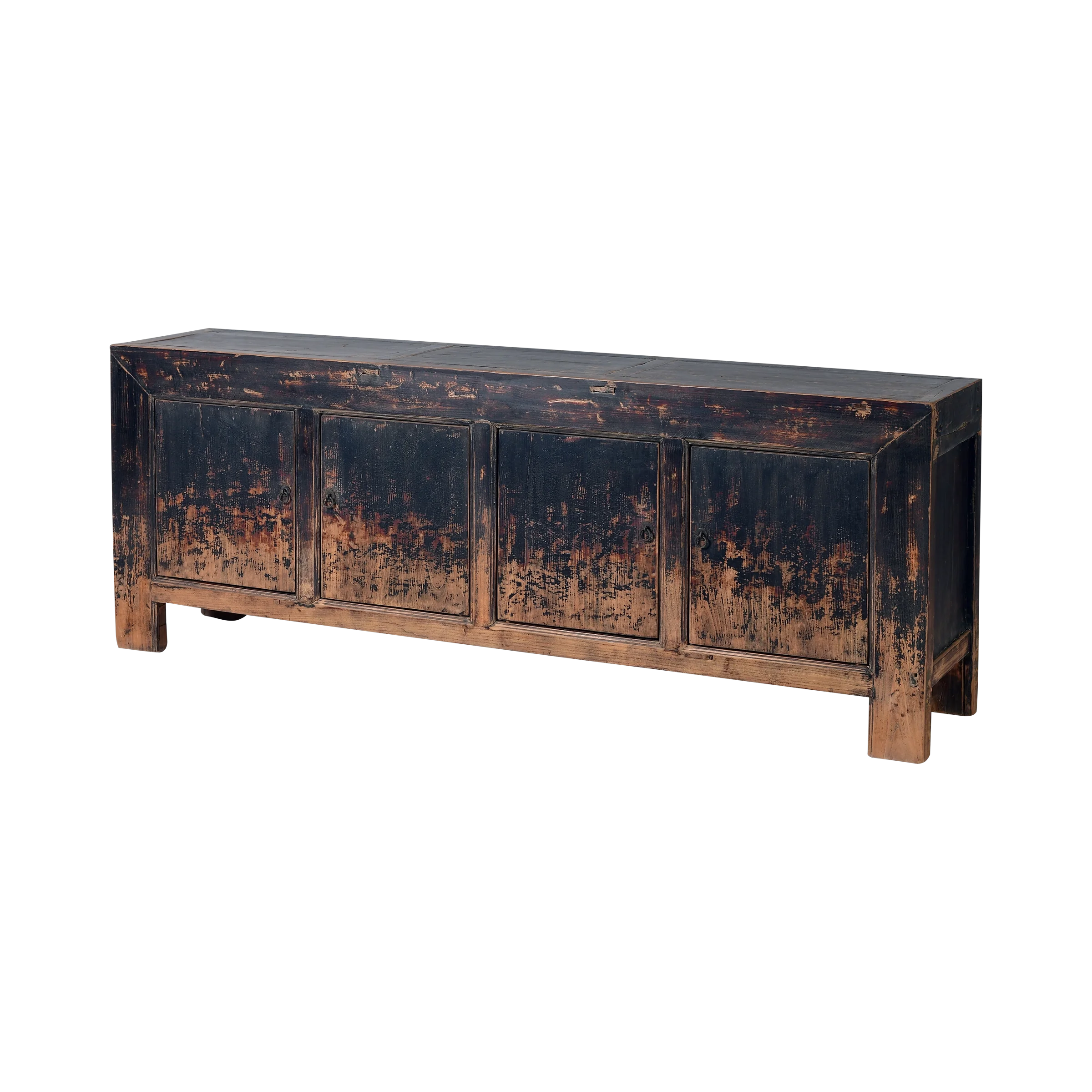 Qingdao - Buffet chinois ancien en orme massif n°13