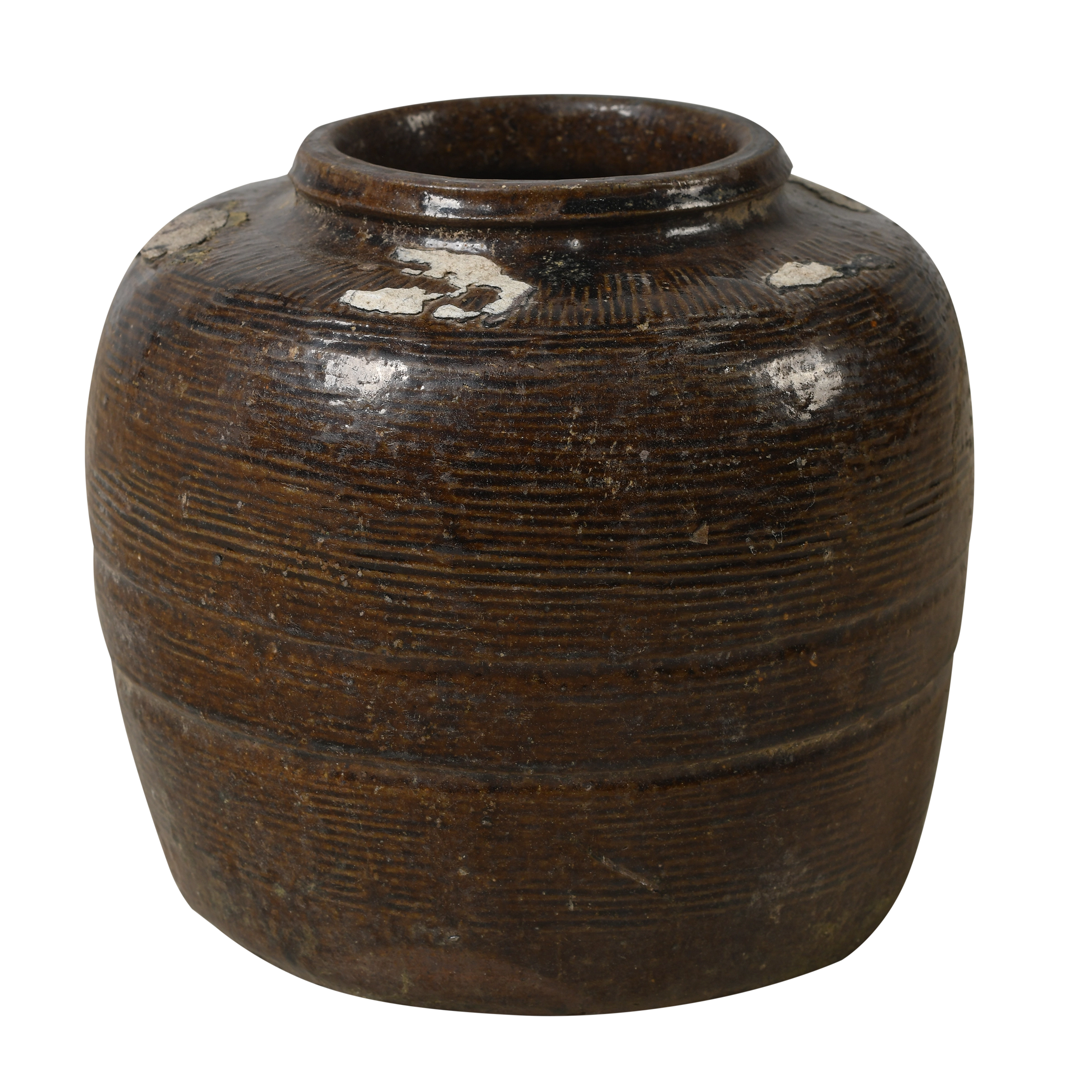 Yishui - Ancien pot chinois émaillé n°24