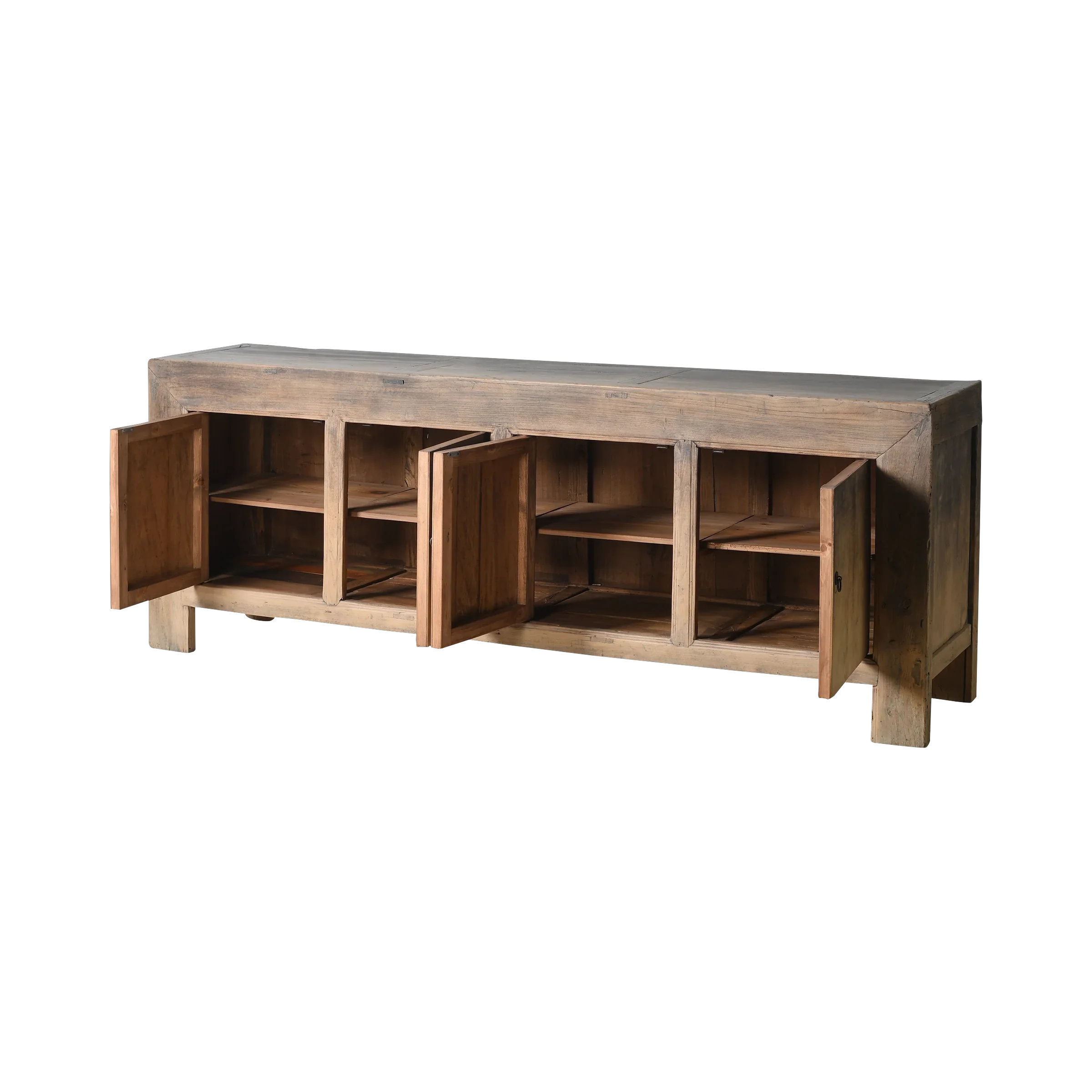 Qingdao - Buffet chinois ancien en orme massif n°10