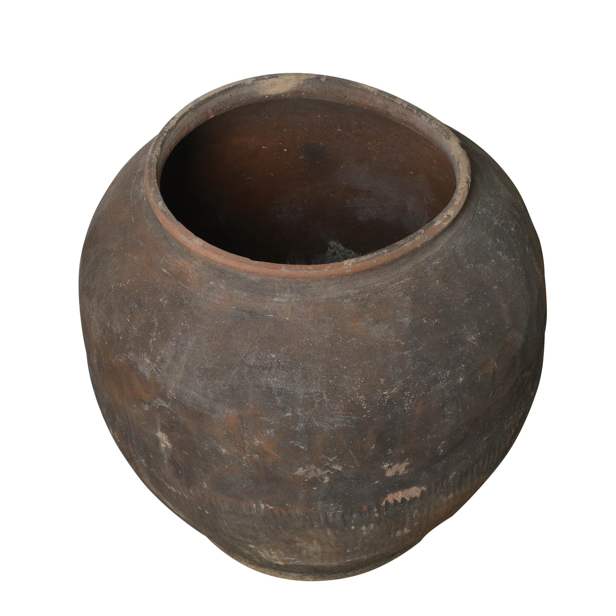Shantou – Grand pot ancien chinois en terre cuite n°9 - vue 2