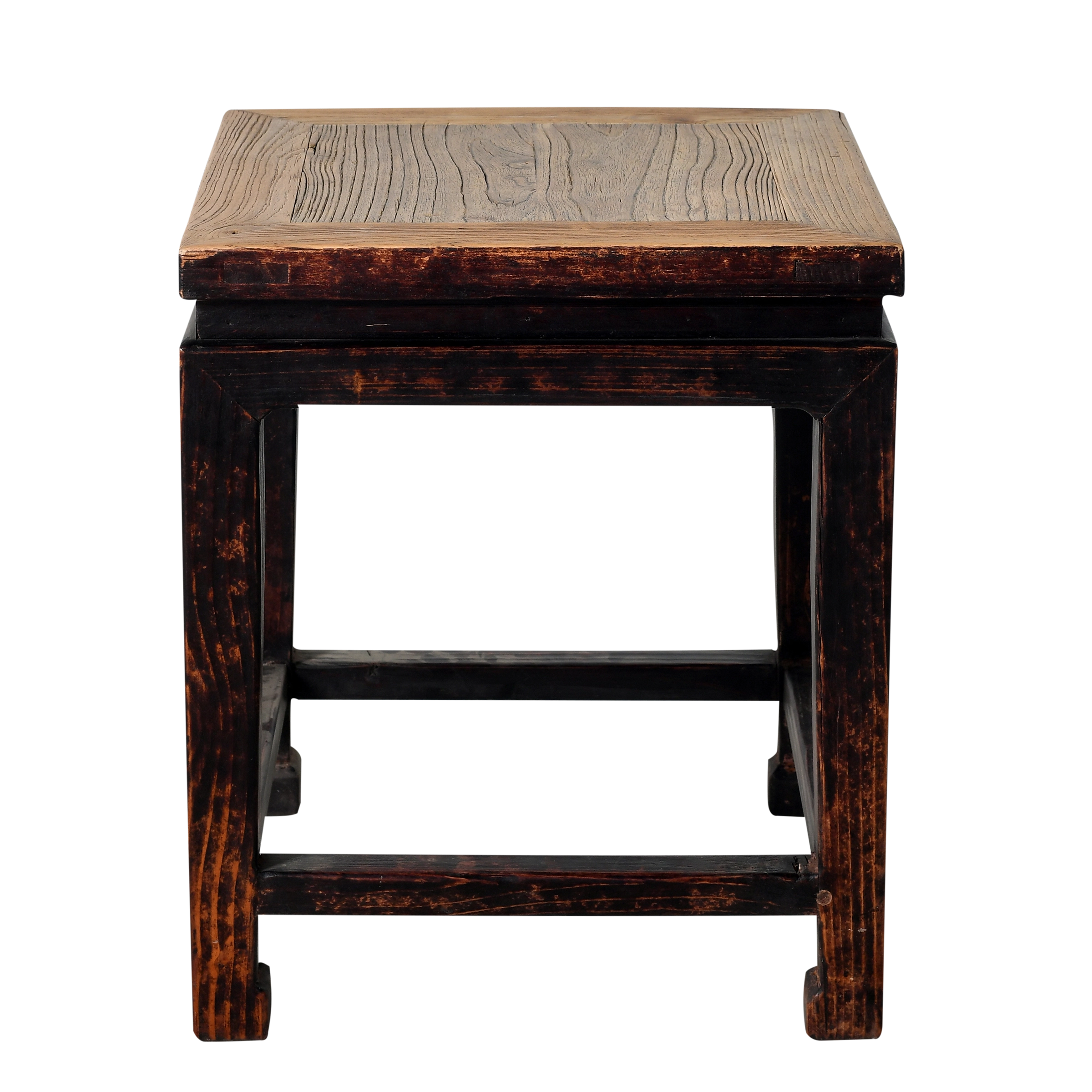 Yunfu – Table d’appoint chinoise ancienne en orme n°4