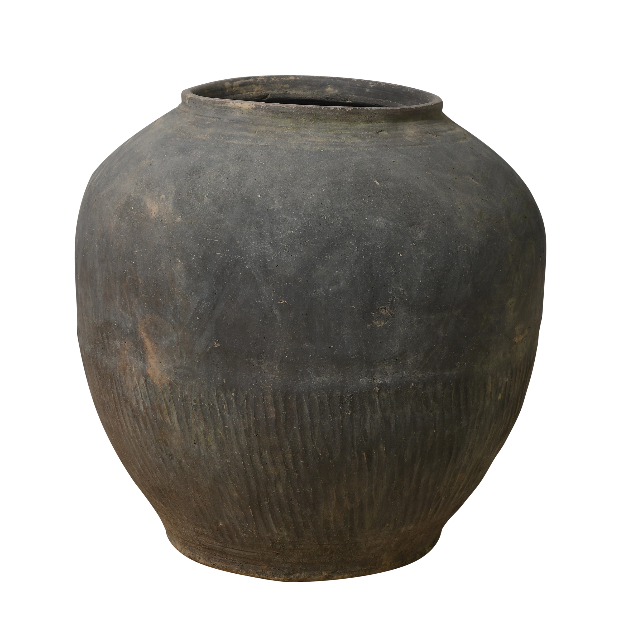 Shantou – Grand pot ancien chinois en terre cuite n°10