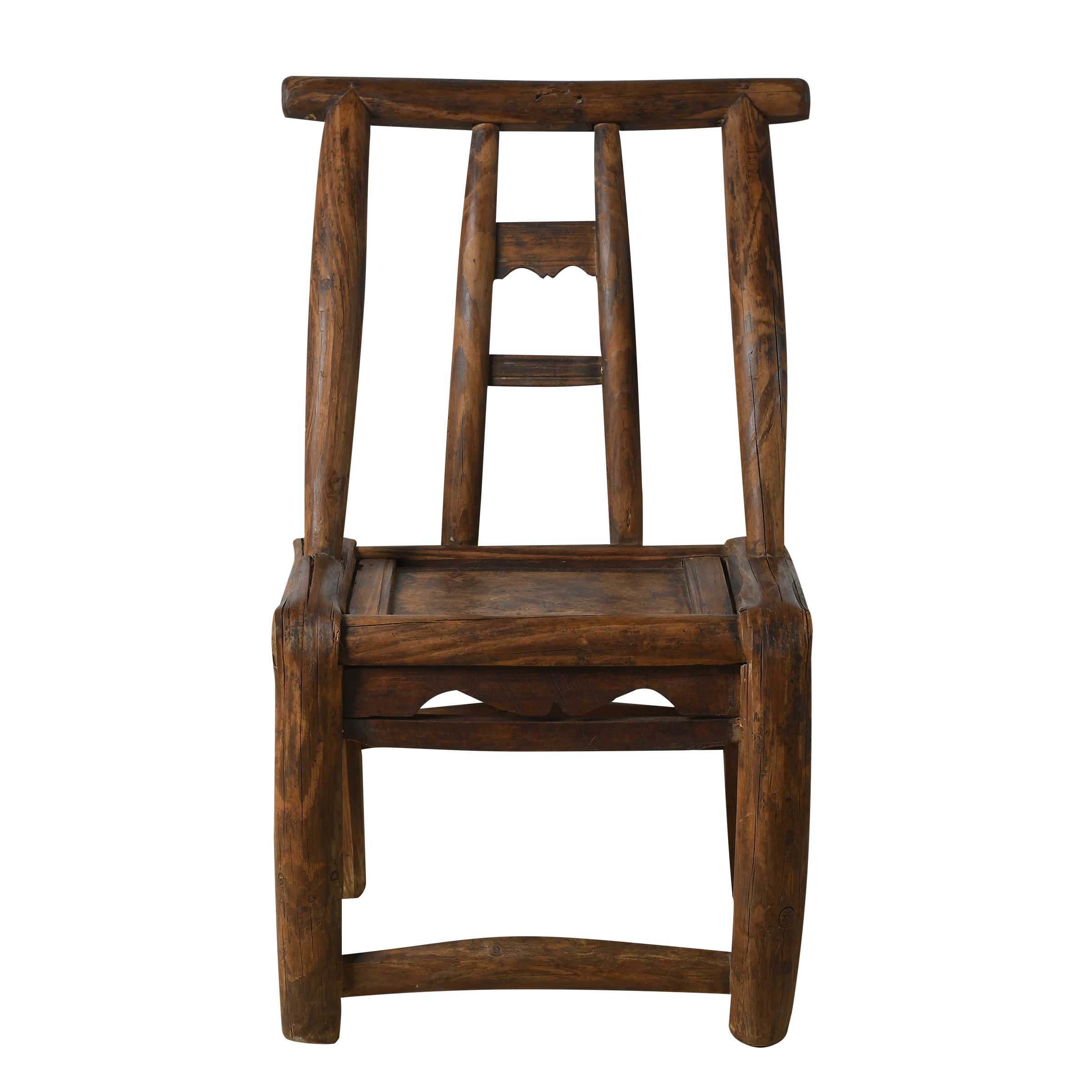 Haizi – Chaise d’enfant chinoise ancienne en orme n°8