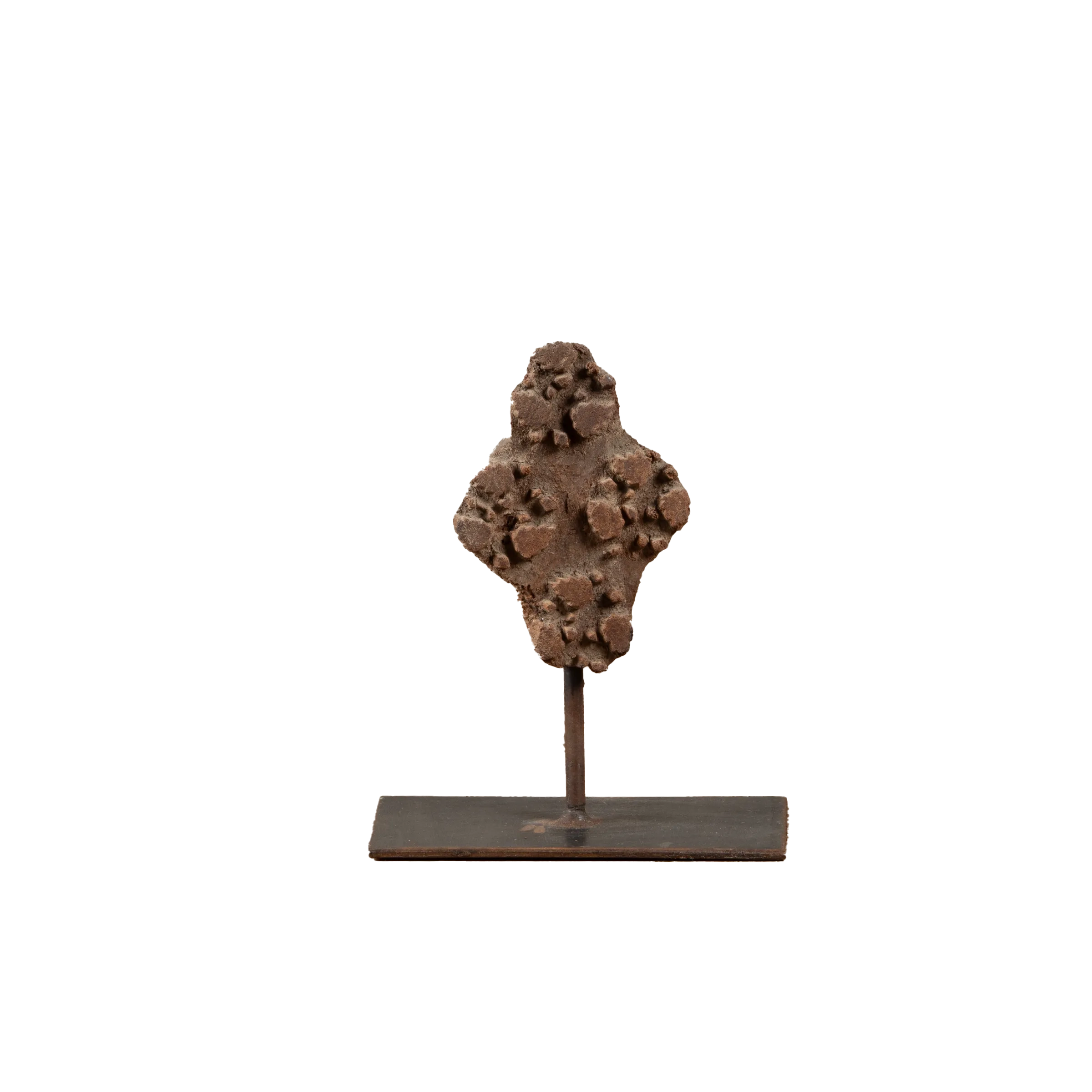 Lakdi - Ancien tampon de blockprint sur pied n°25