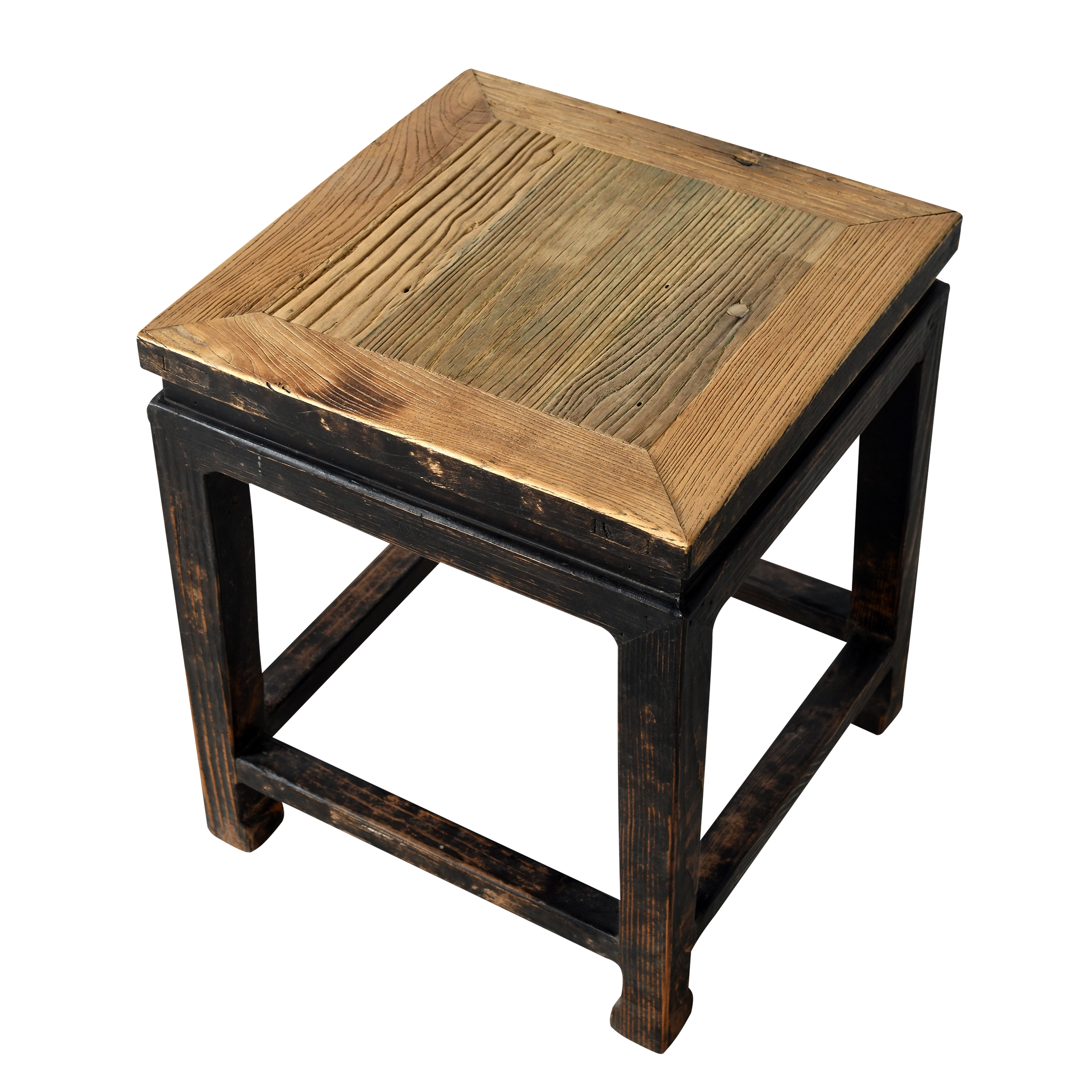 Yunfu – Table d’appoint chinoise ancienne en orme n°3 - vue 2