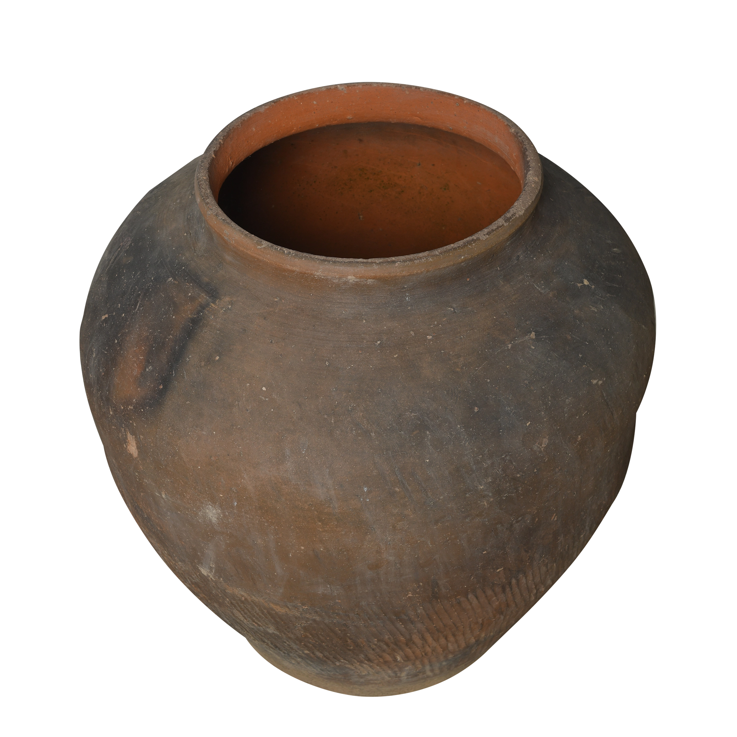 Shantou – Grand pot ancien chinois en terre cuite n°3 - vue 2