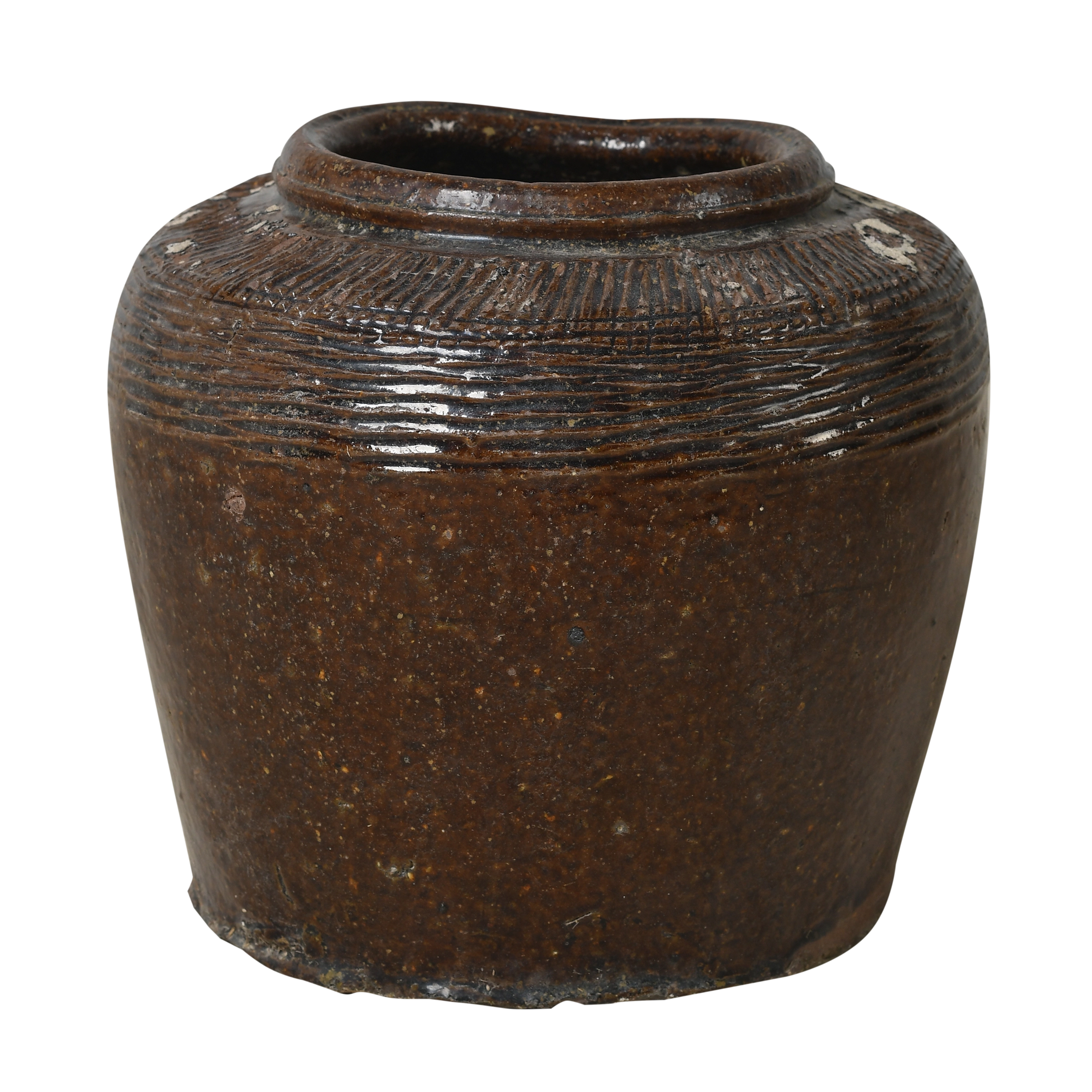 Yishui - Ancien pot chinois émaillé n°14