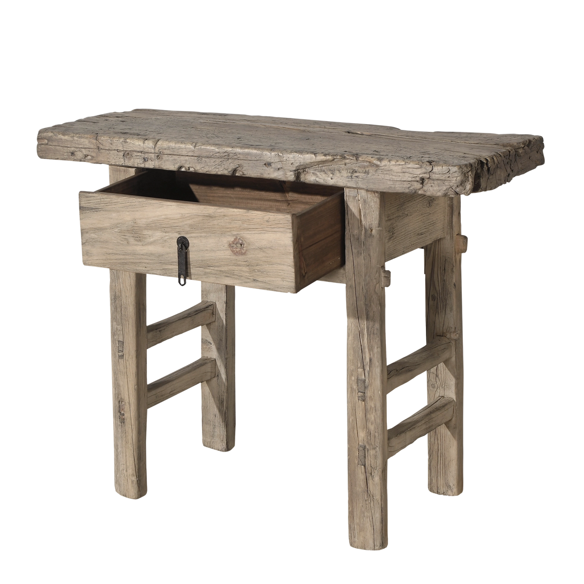 Jining - Petite console chinoise en orme ancien n°5 - vue 3