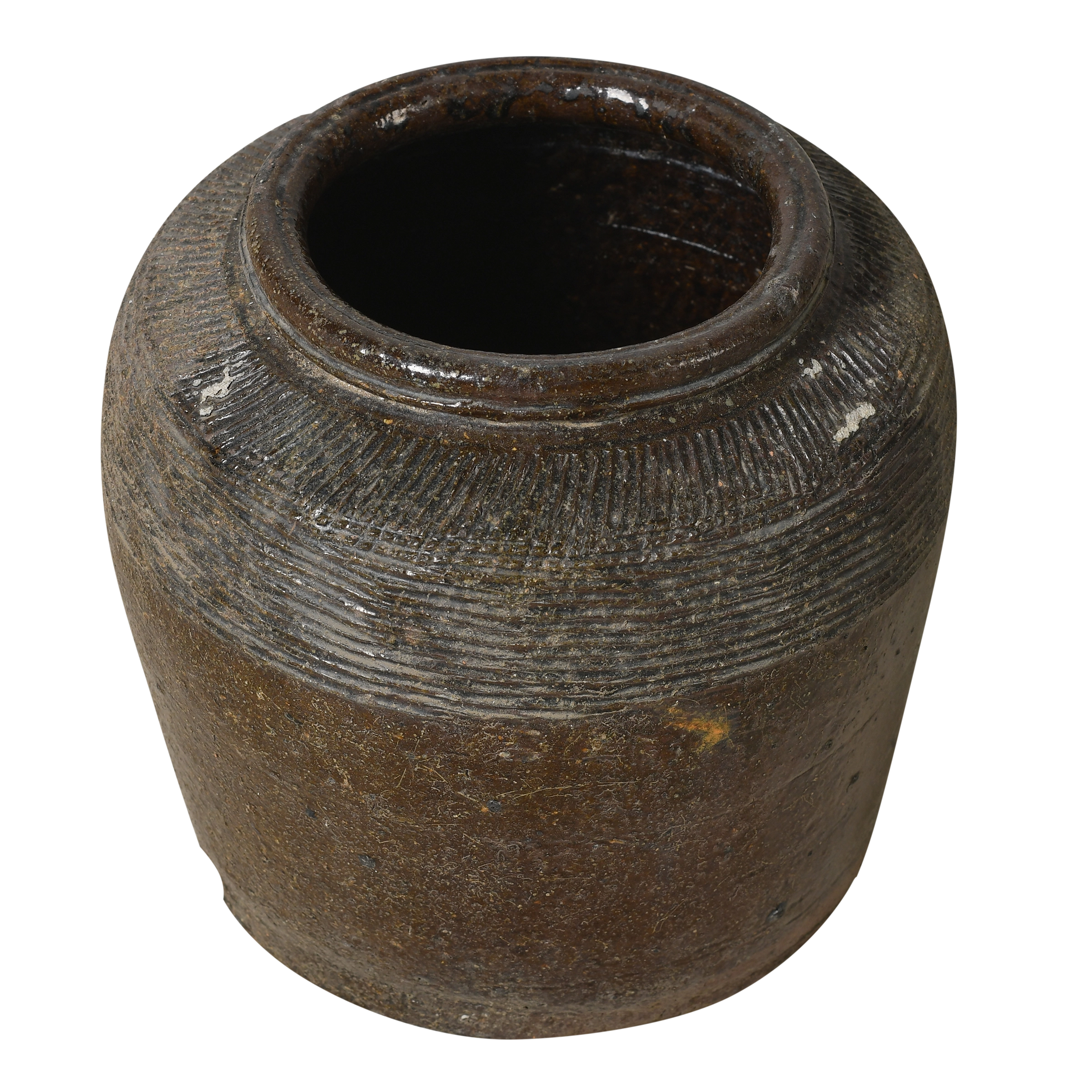 Yishui - Ancien pot chinois émaillé n°13 - vue 2