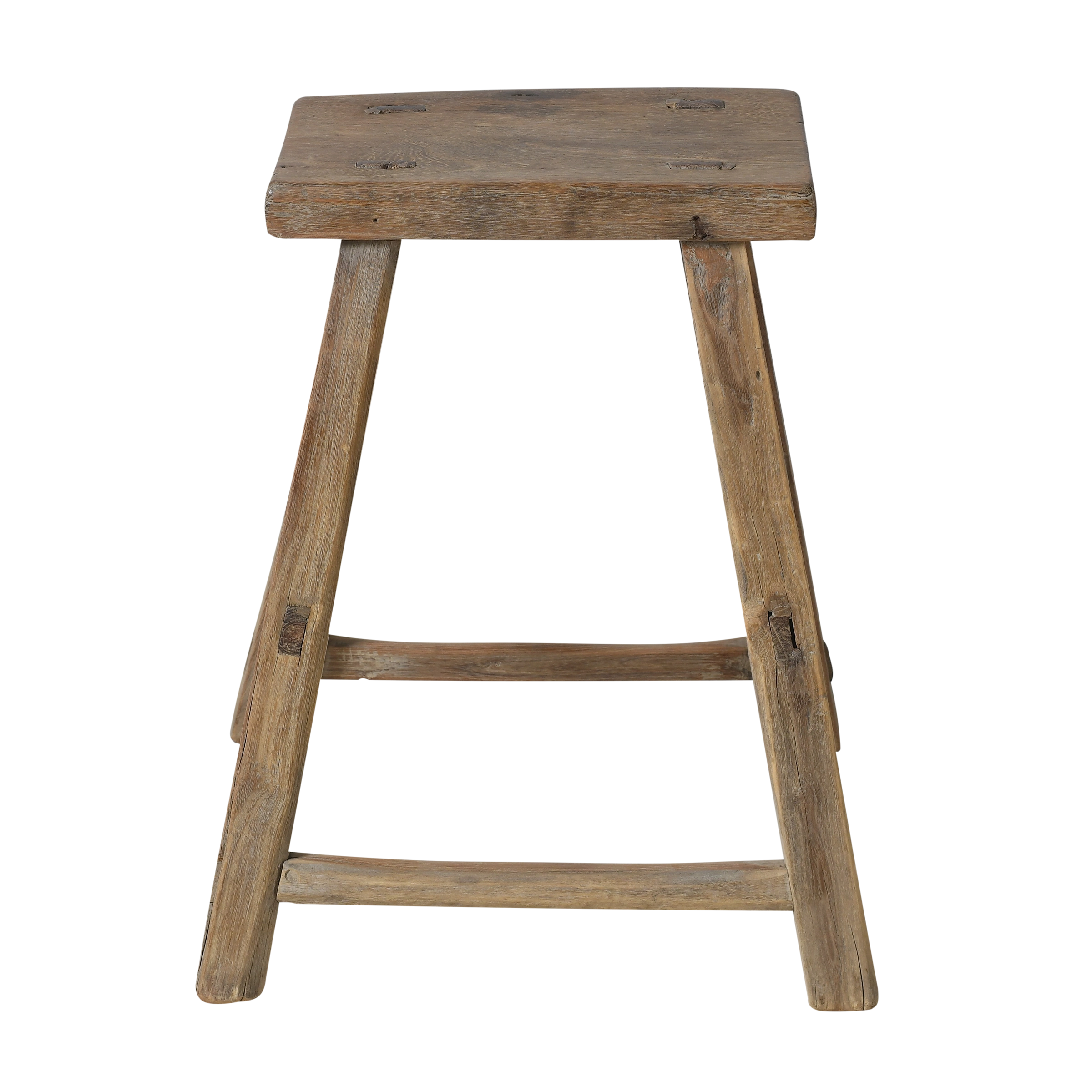 Zao - Tabouret chinois ancien en orme n°23