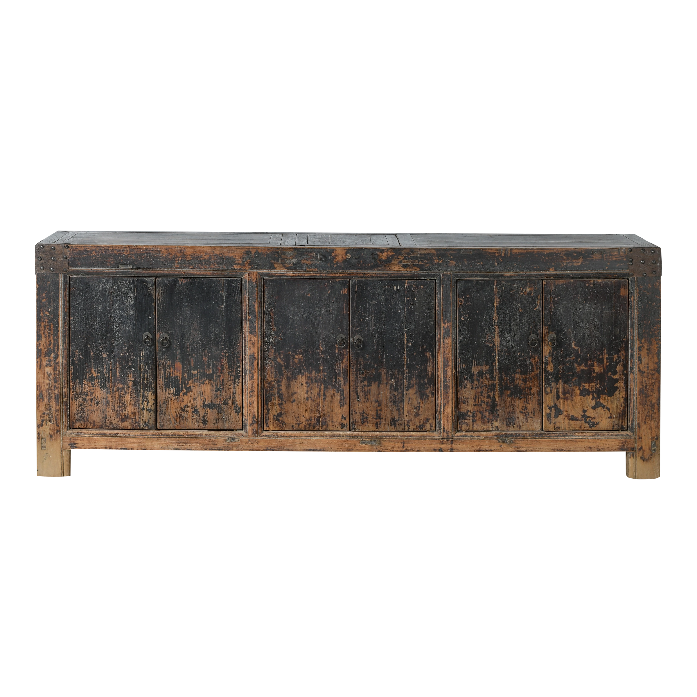 Qingdao - Buffet chinois ancien en orme massif n°27