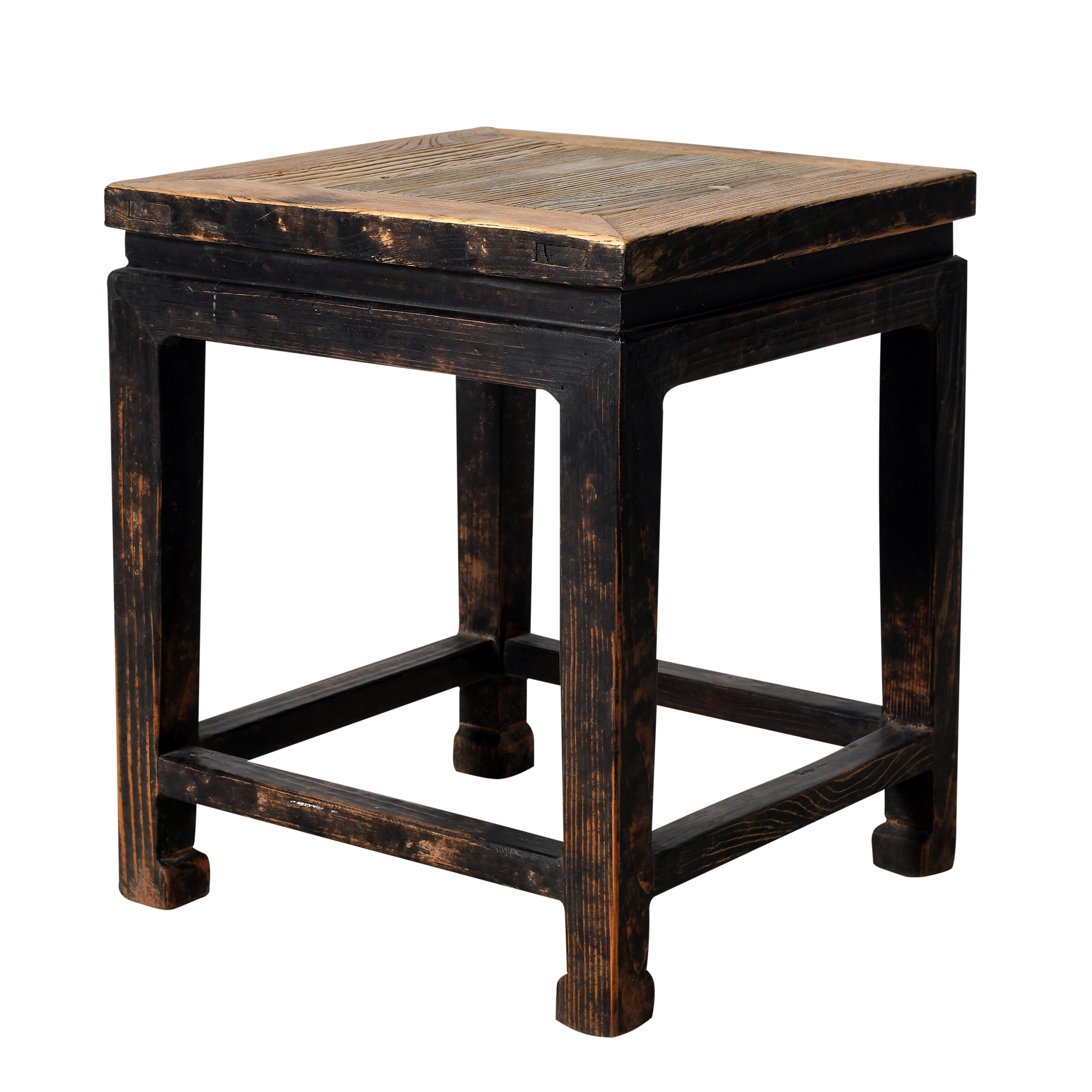 Yunfu – Table d’appoint chinoise ancienne en orme n°3 - vue 3